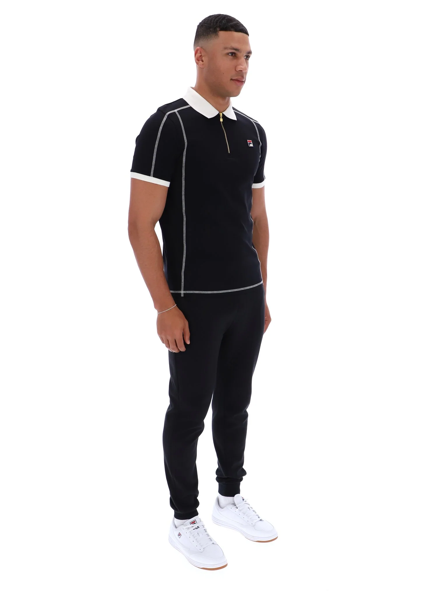 Black Leo Polo Top - Image 5