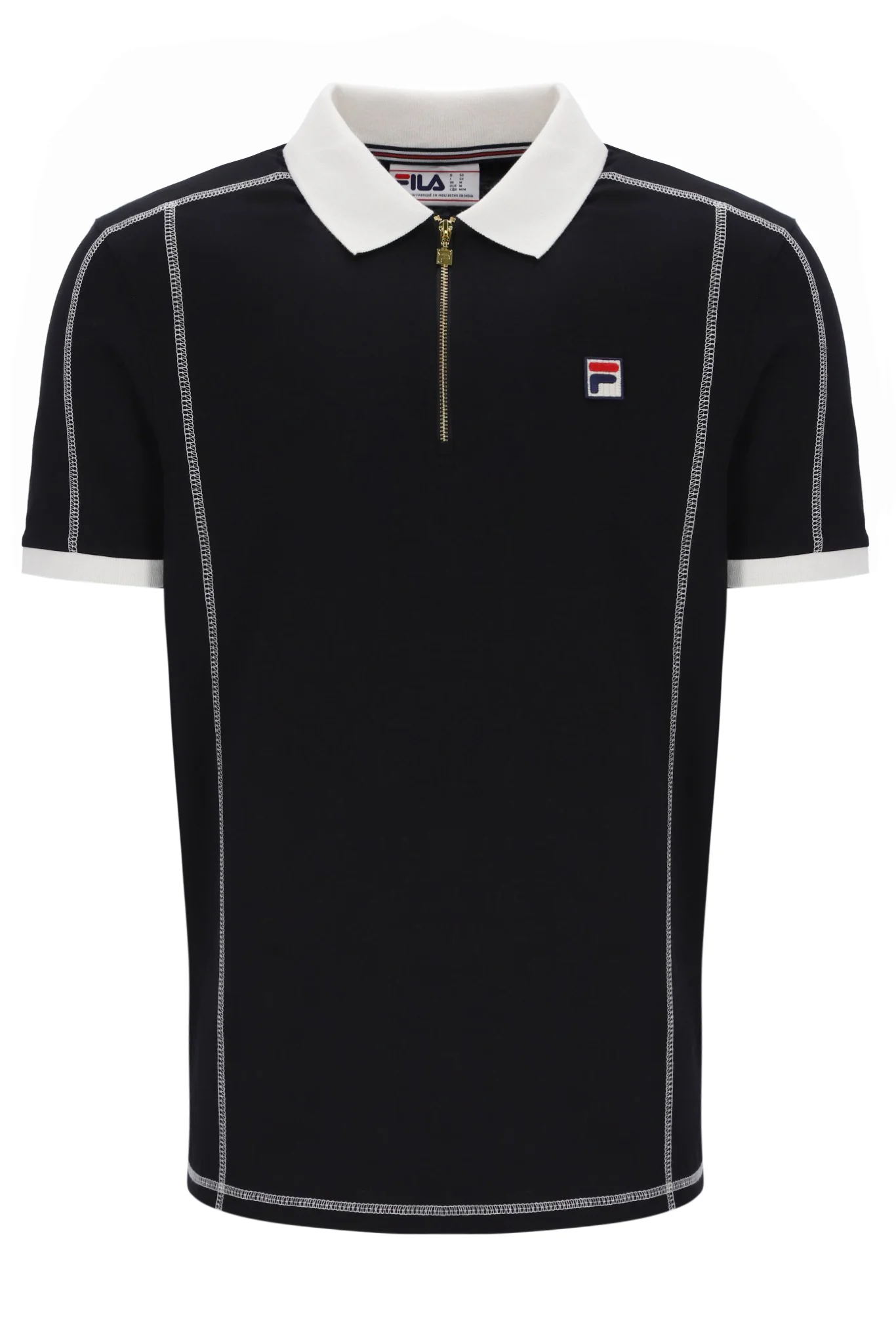 Black Leo Polo Top - Image 6