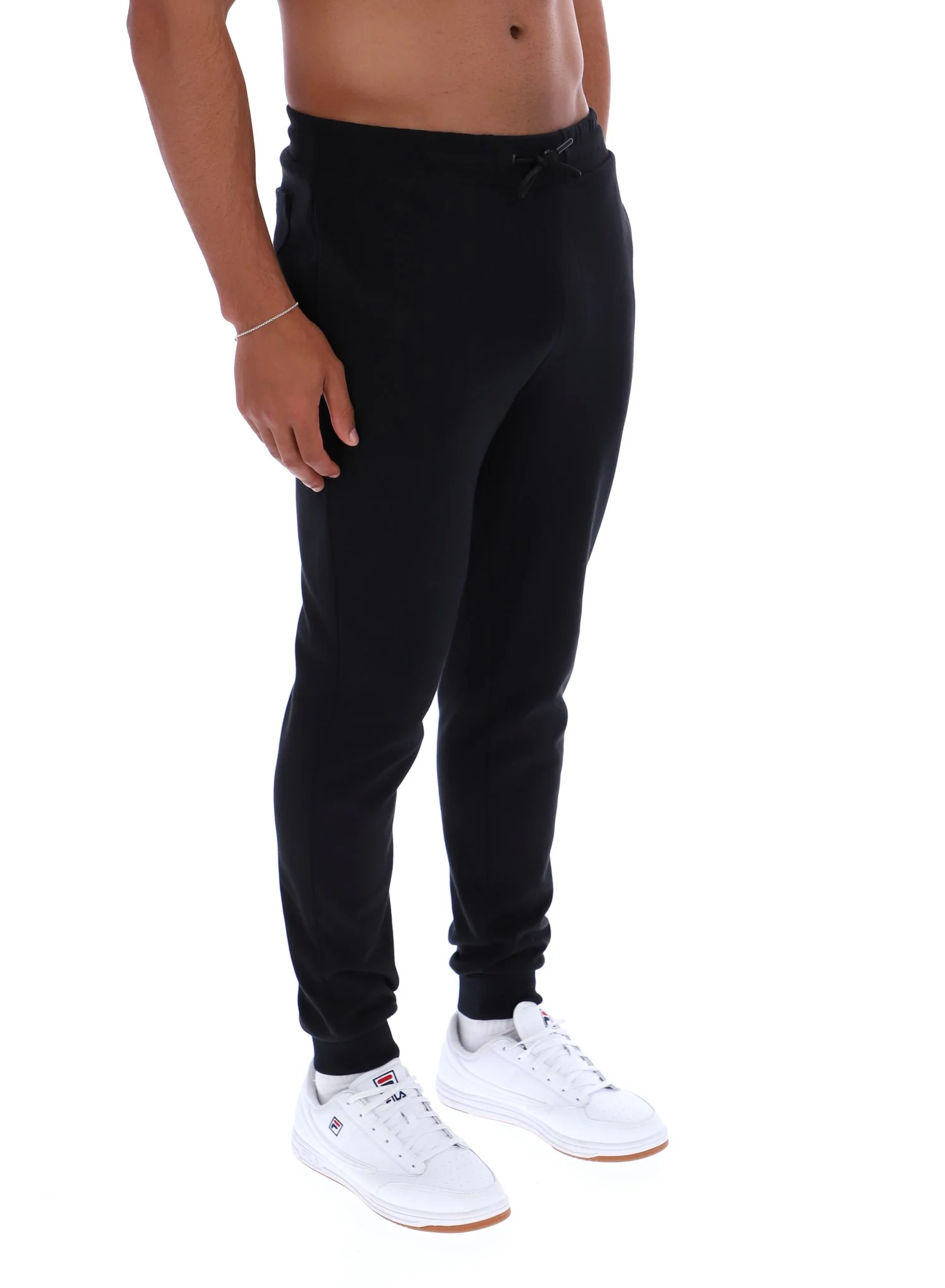 Black Lonny Drawstring Joggers - Image 4