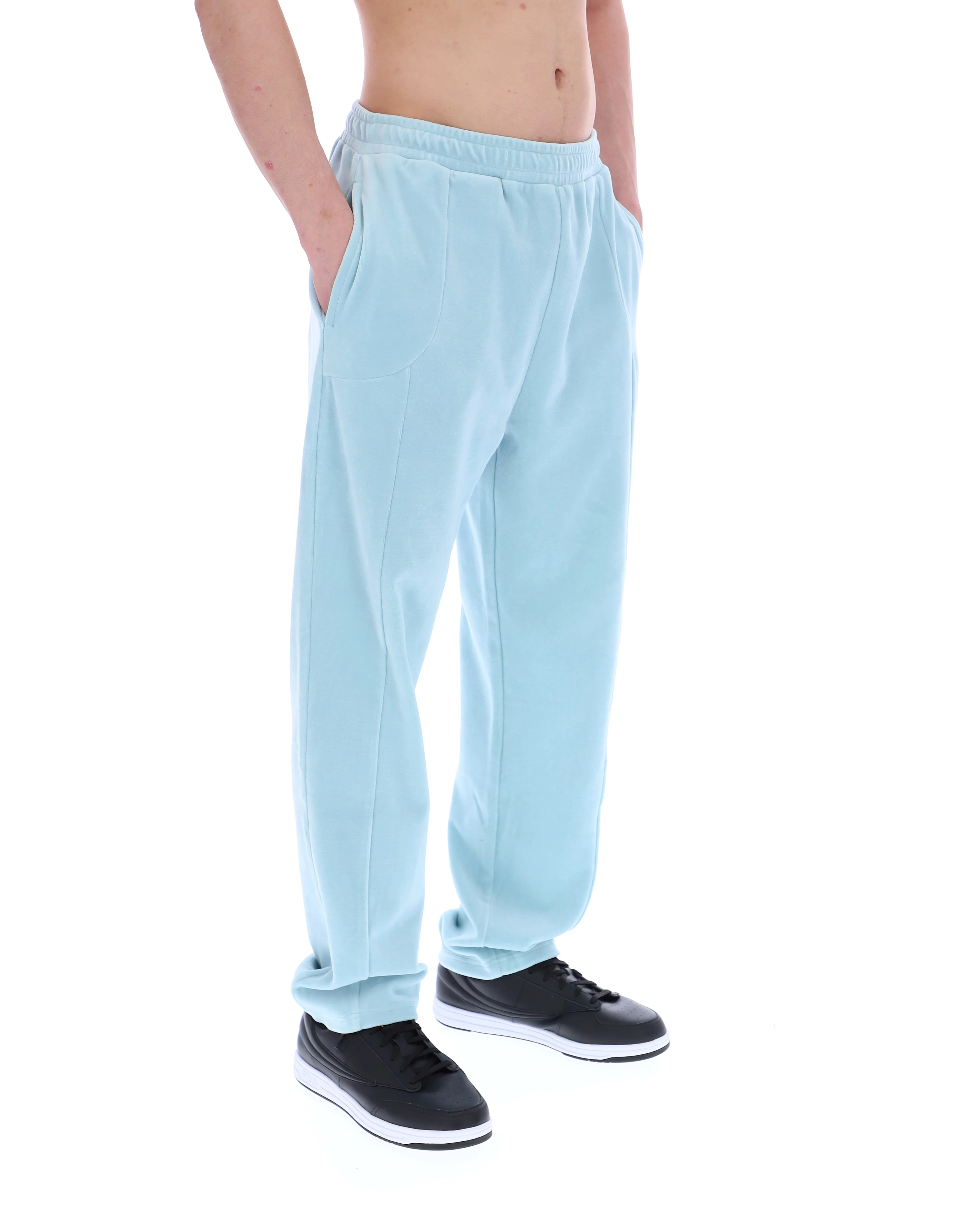Sterling Blue Lorrie Velour Track Pant - Image 4