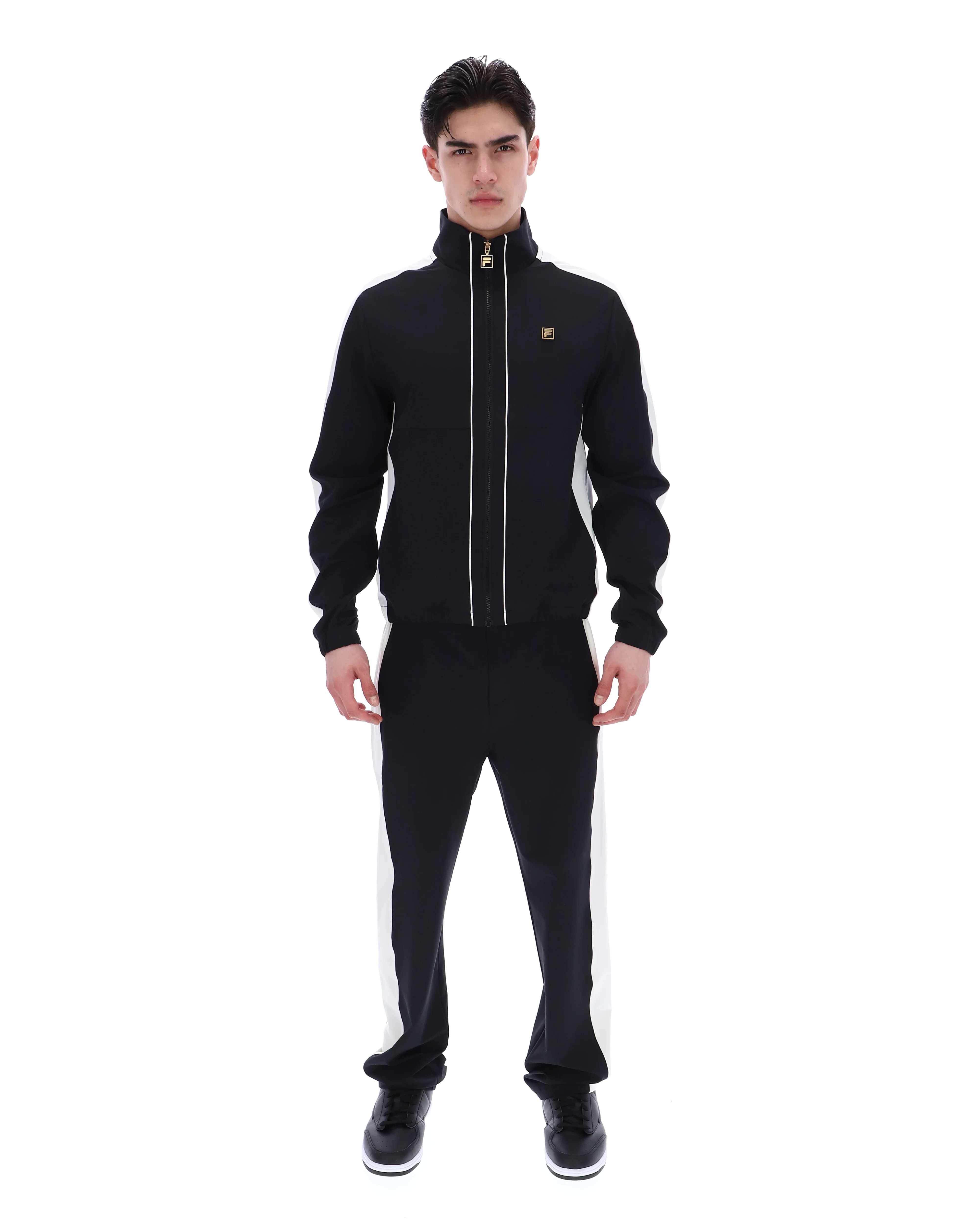 Black Lugo Tennis-Inspired Jacket - Image 4