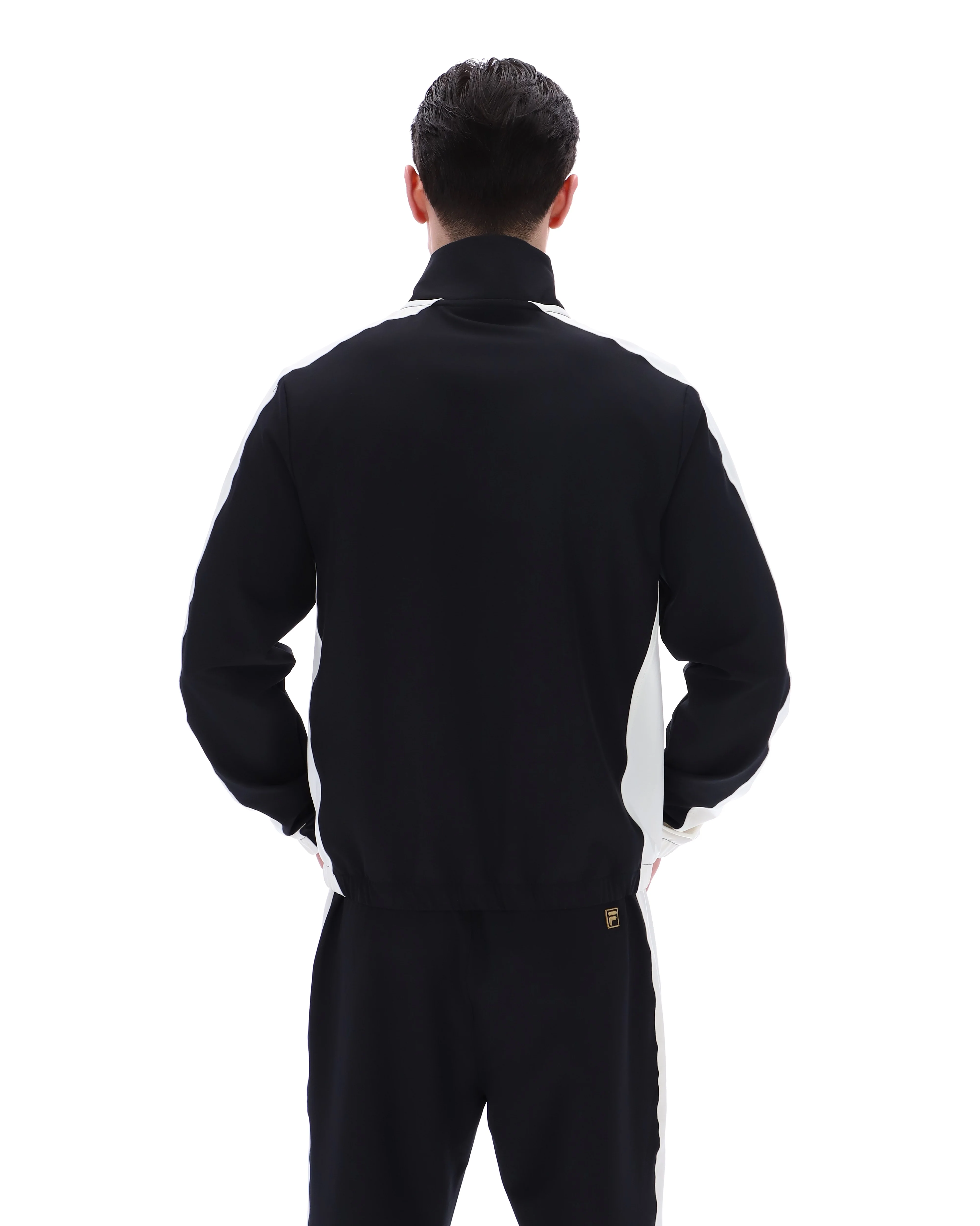 Black Lugo Tennis-Inspired Jacket - Image 8