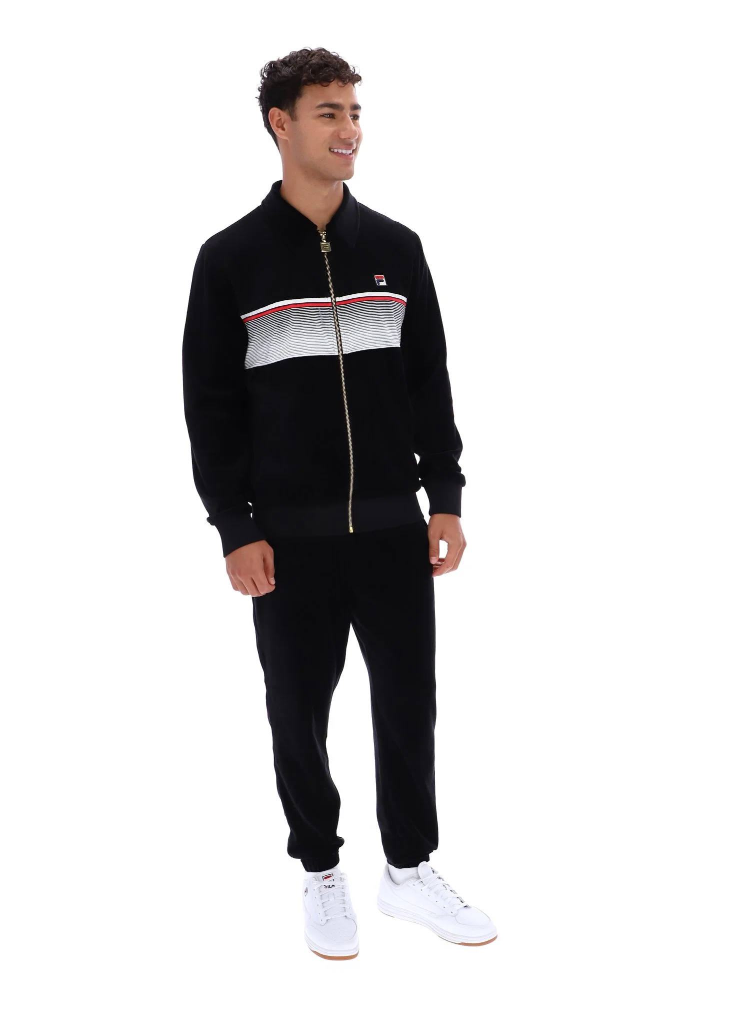 Black Malakai Striped Track Top - Image 5