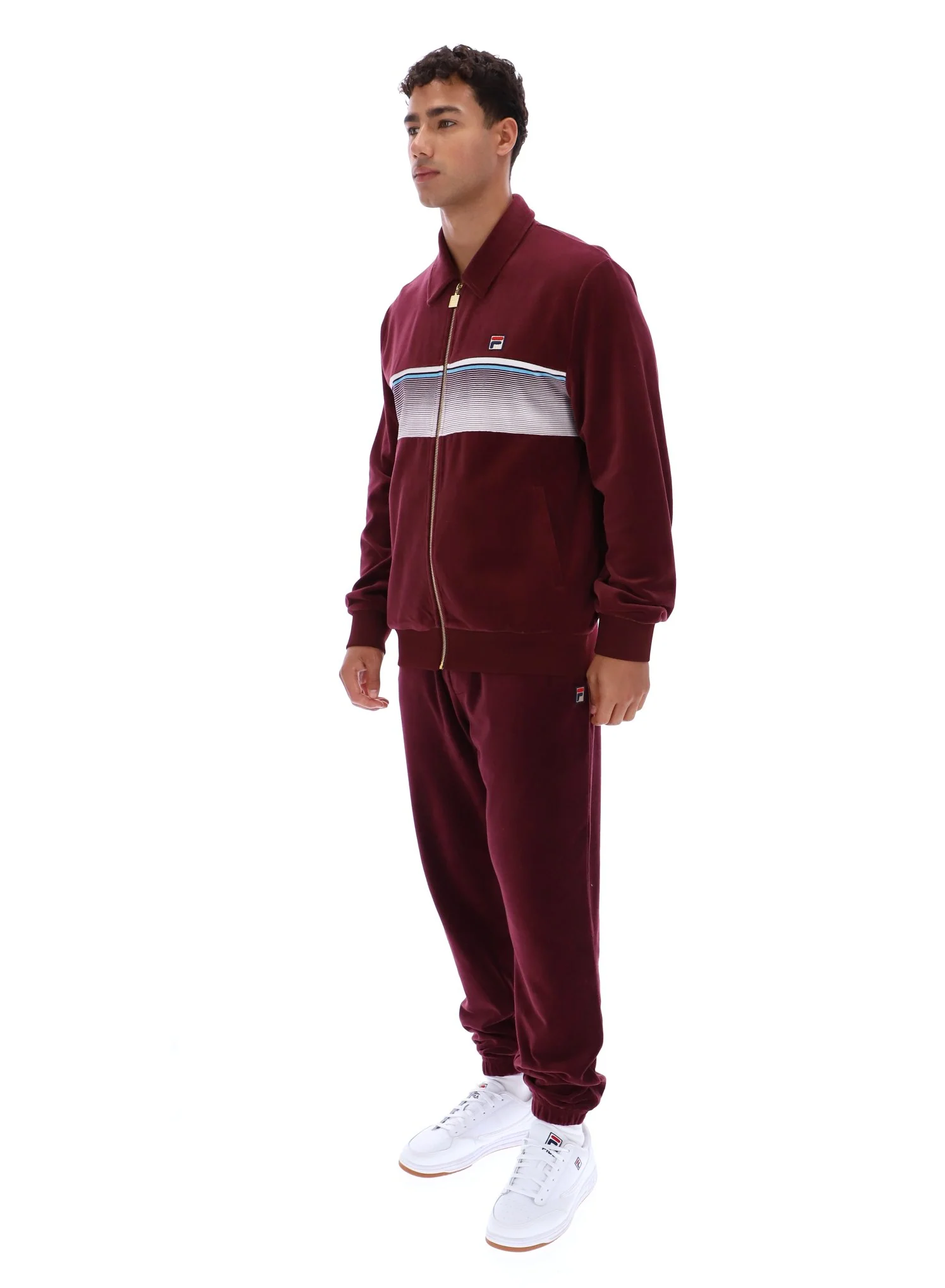 Fig Malakai Striped Track Top - Image 4