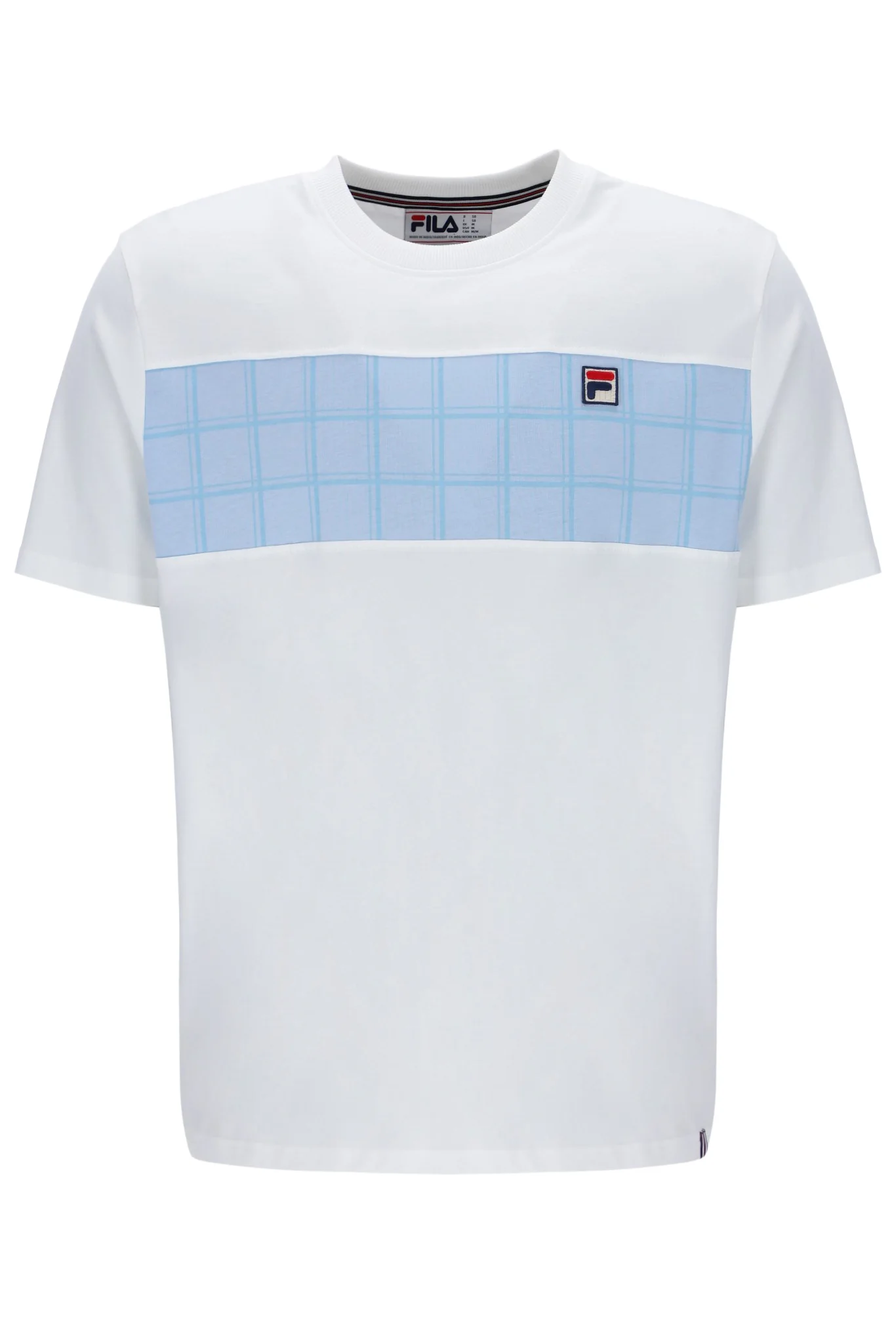 White Mano Cut and Sew Panel Tee - Image 2
