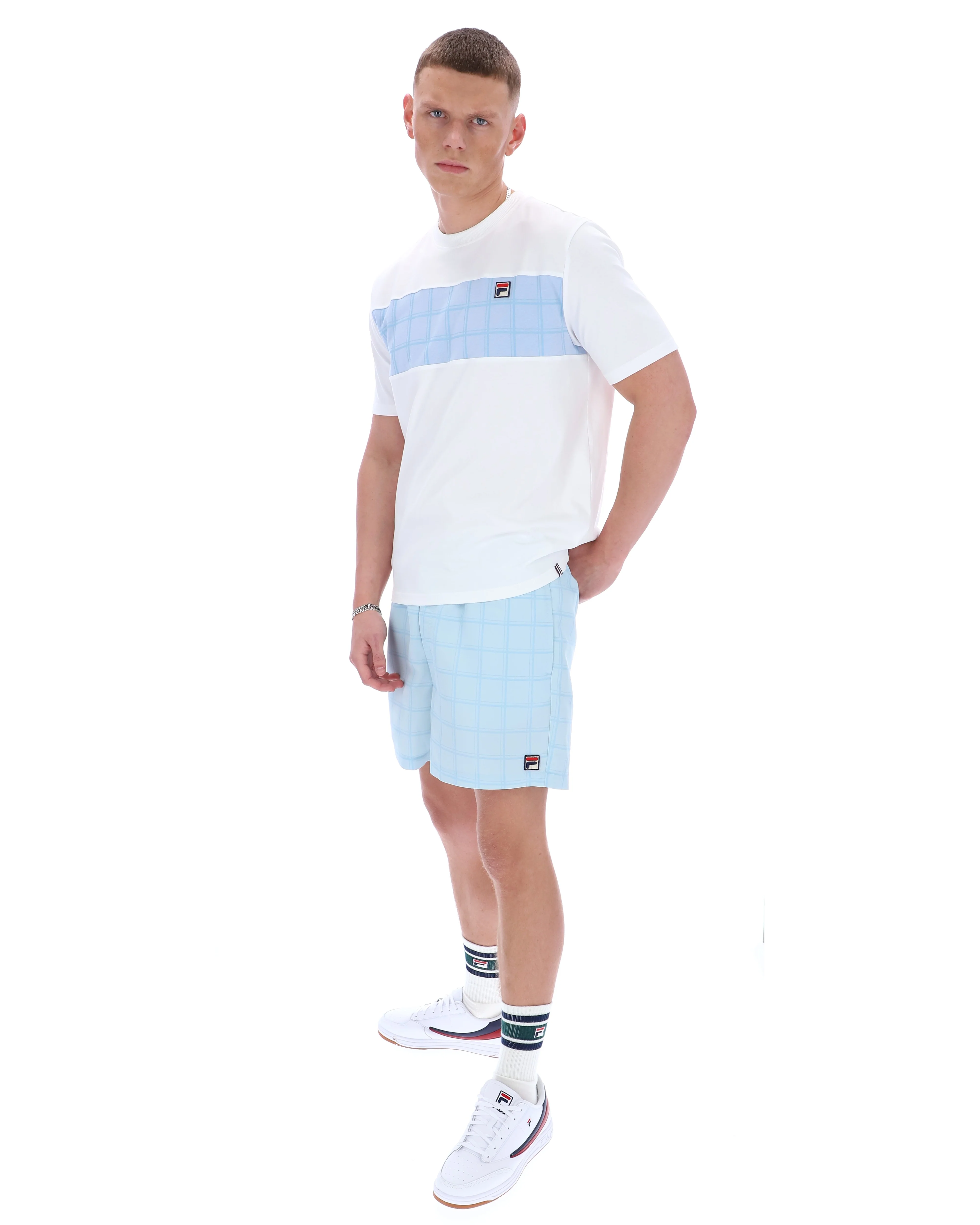 White Mano Cut and Sew Panel Tee - Image 6