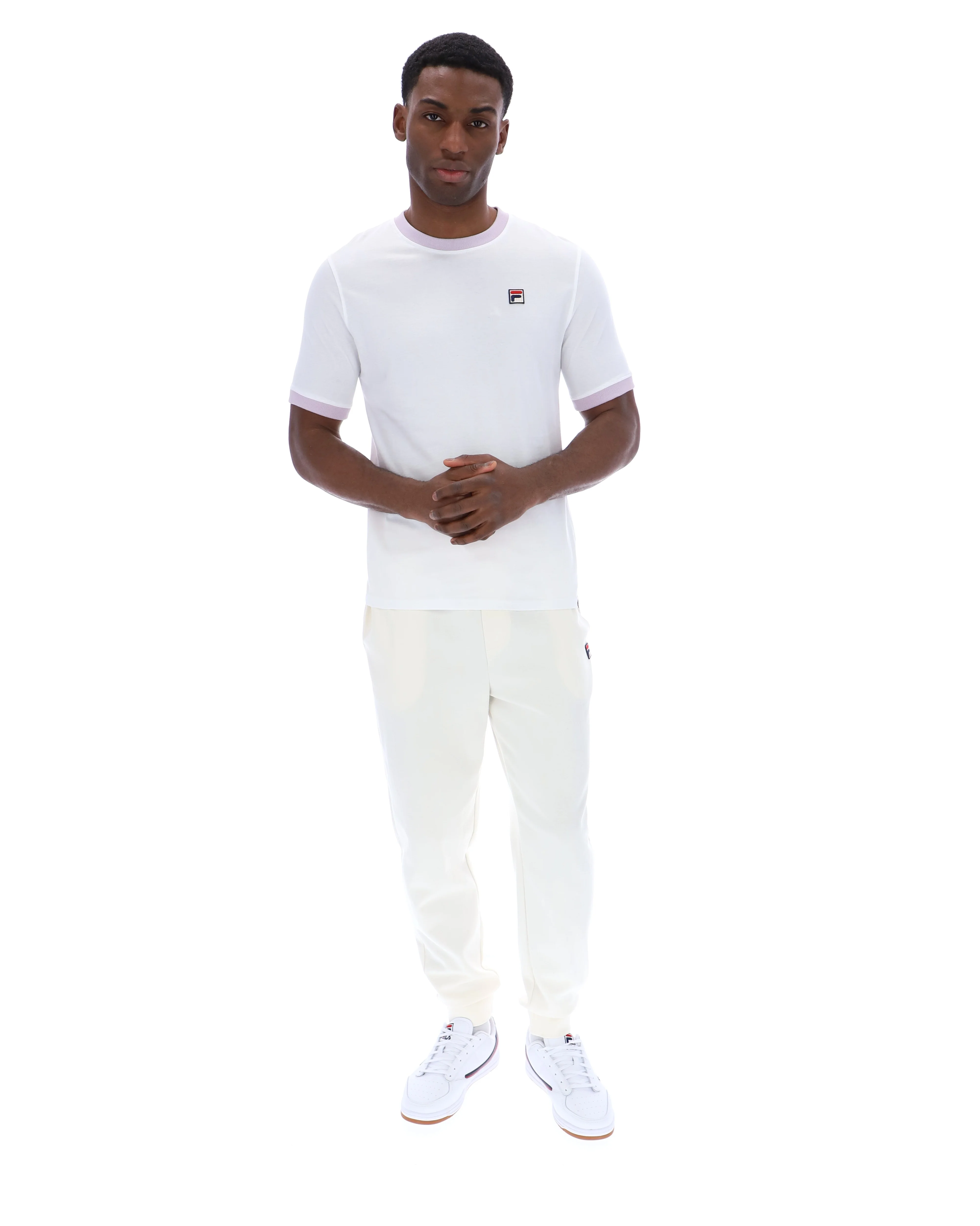 White Marconi Essential Ringer T-Shirt - Image 4