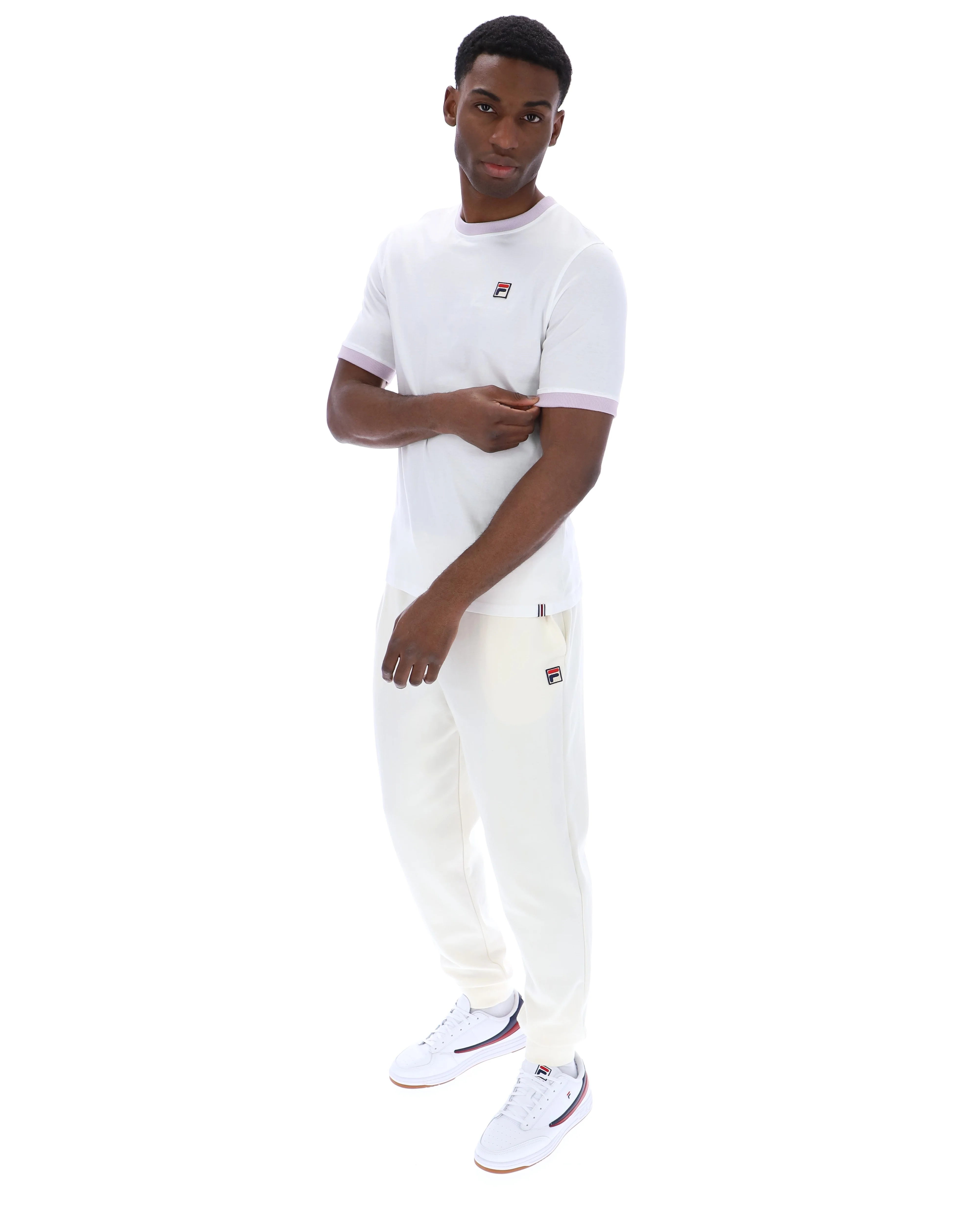 White Marconi Essential Ringer T-Shirt - Image 6