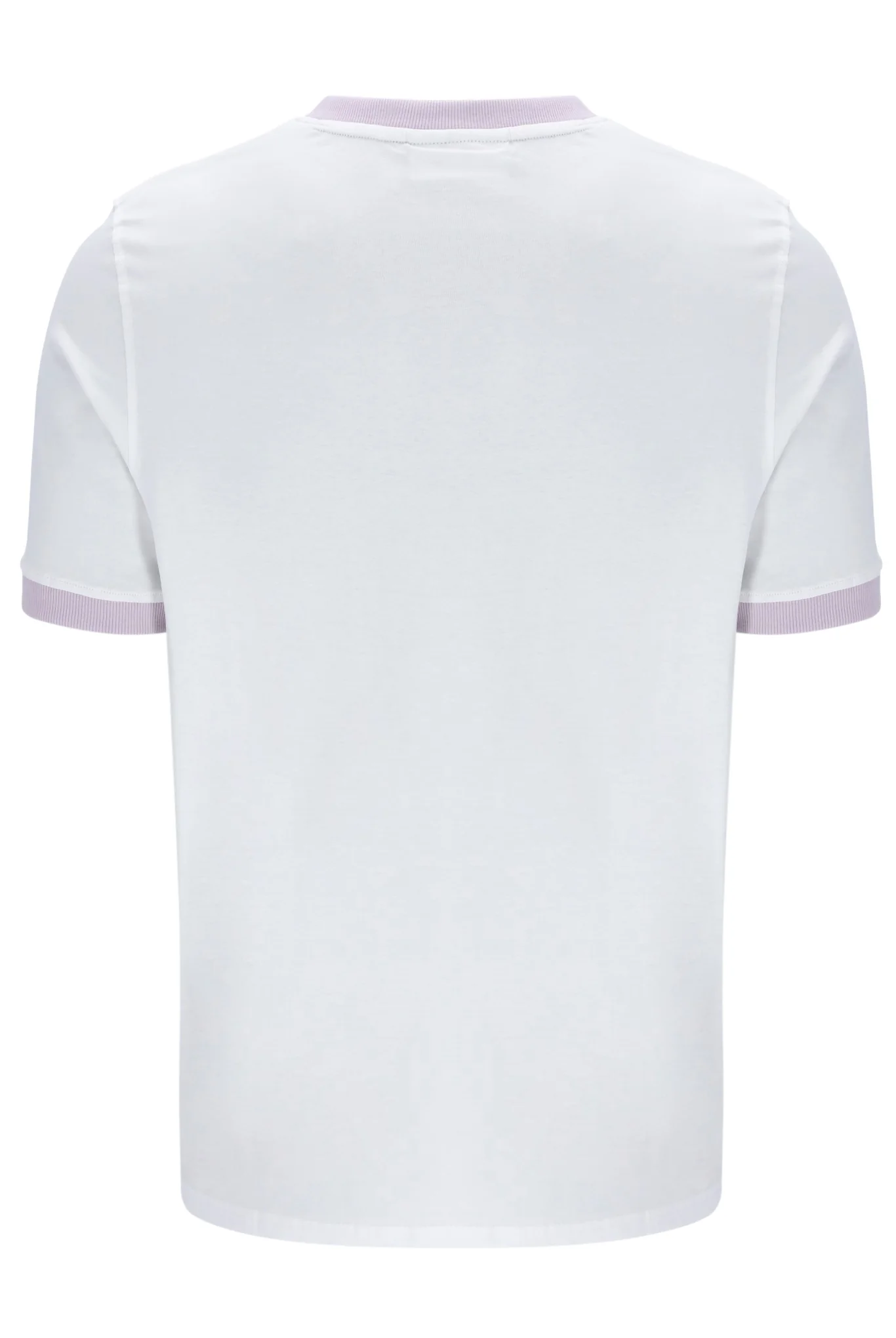White Marconi Essential Ringer T-Shirt - Image 9