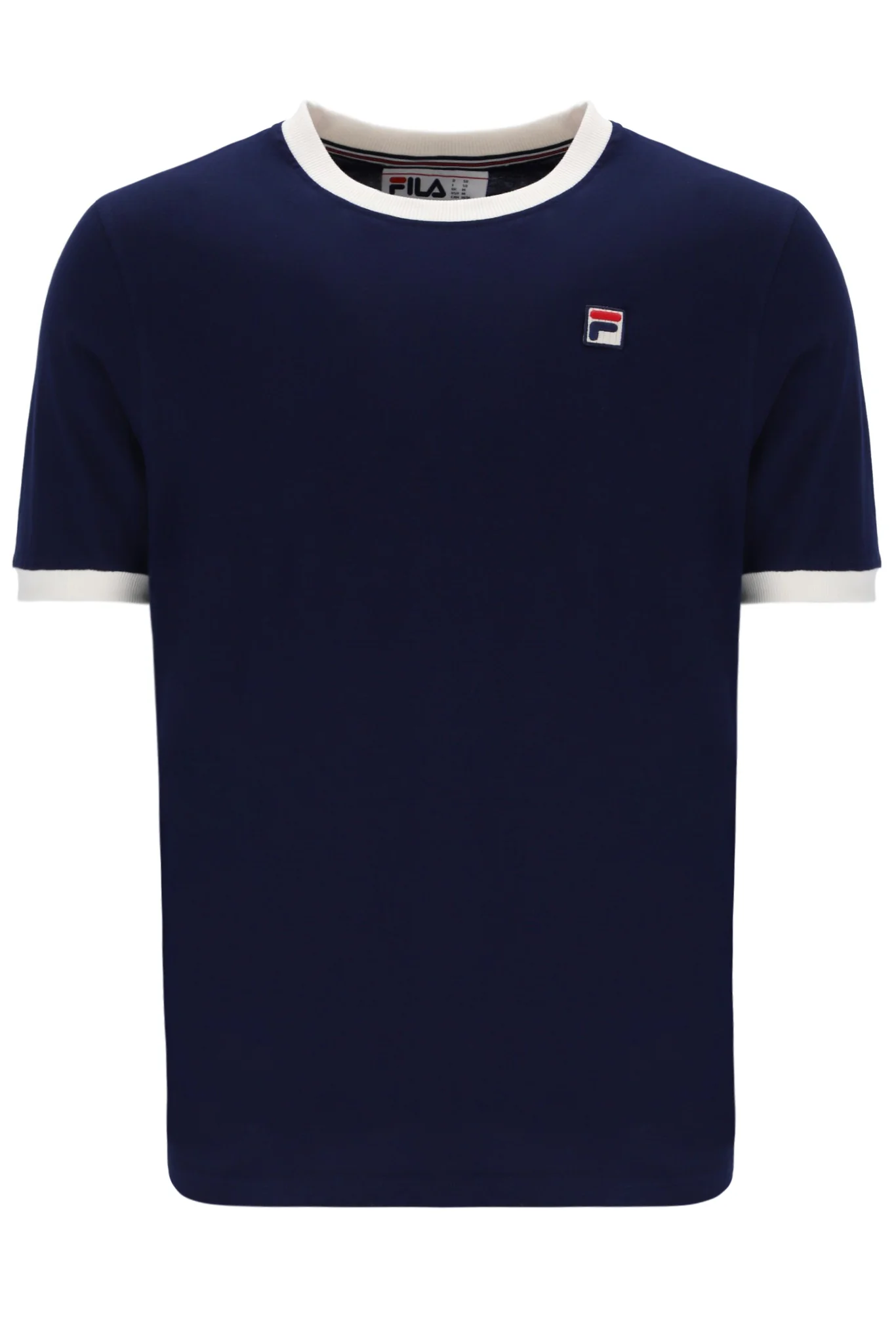 Fila Navy Marconi Essential Ringer T-Shirt - Image 3
