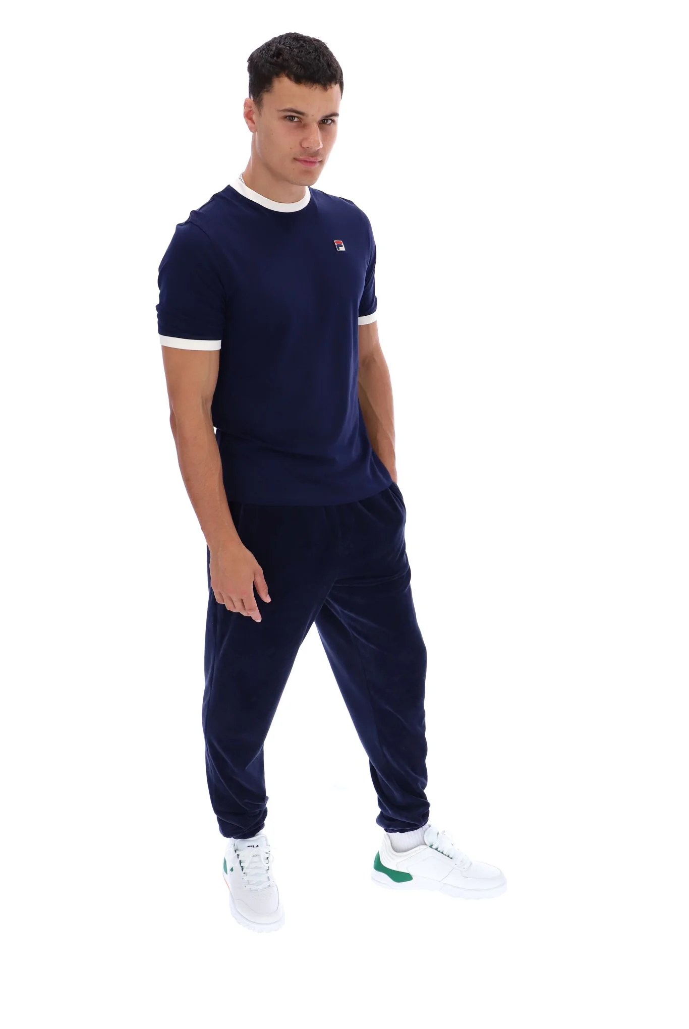 Fila Navy Marconi Essential Ringer T-Shirt - Image 6