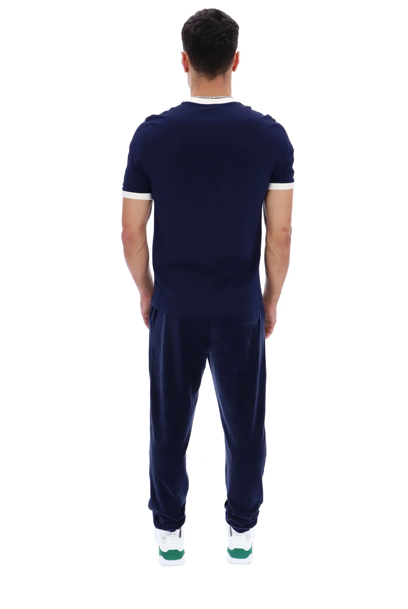 Fila Navy Marconi Essential Ringer T-Shirt - Image 7