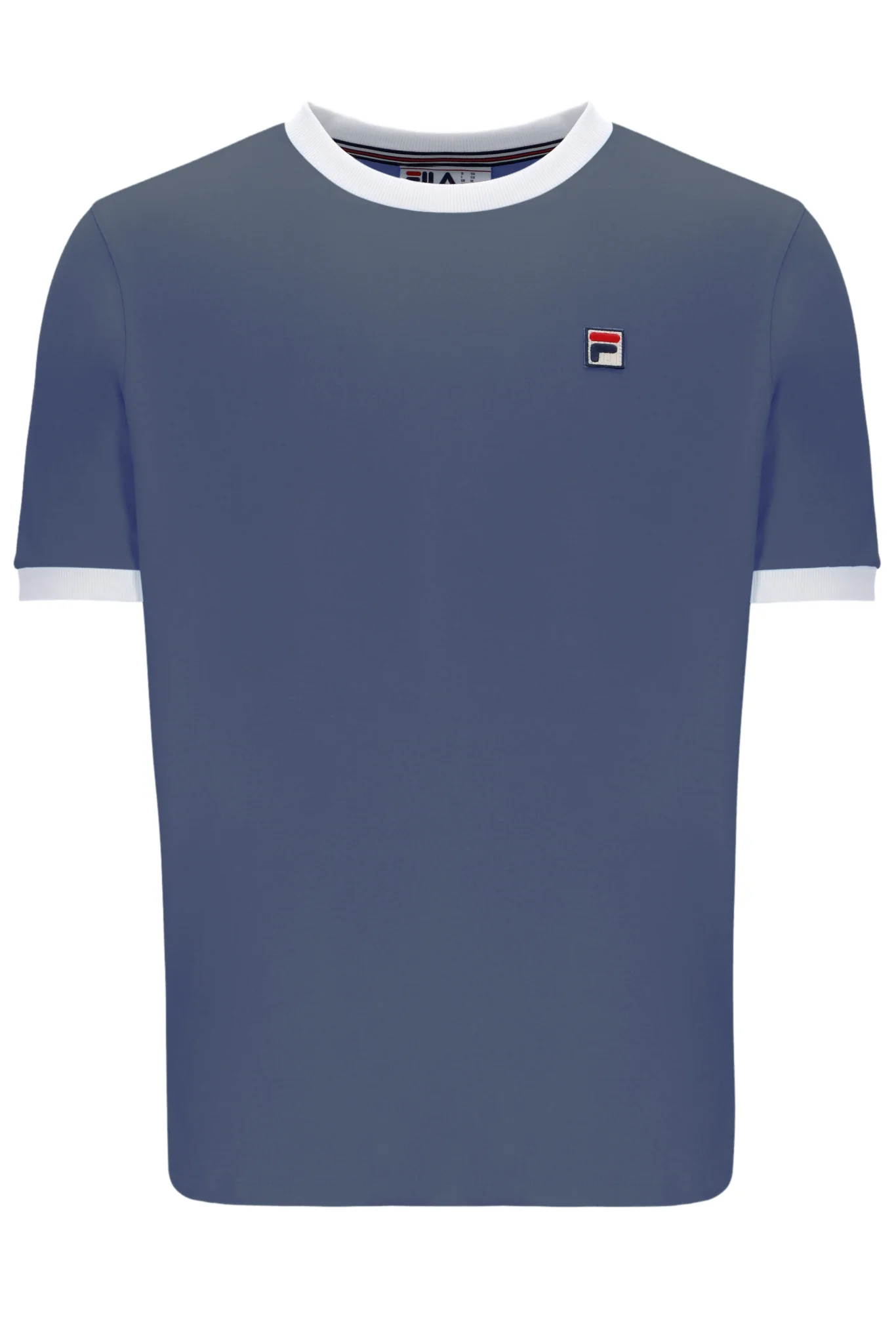 Vintage Indigo Marconi Essential Ringer T-Shirt - Image 2