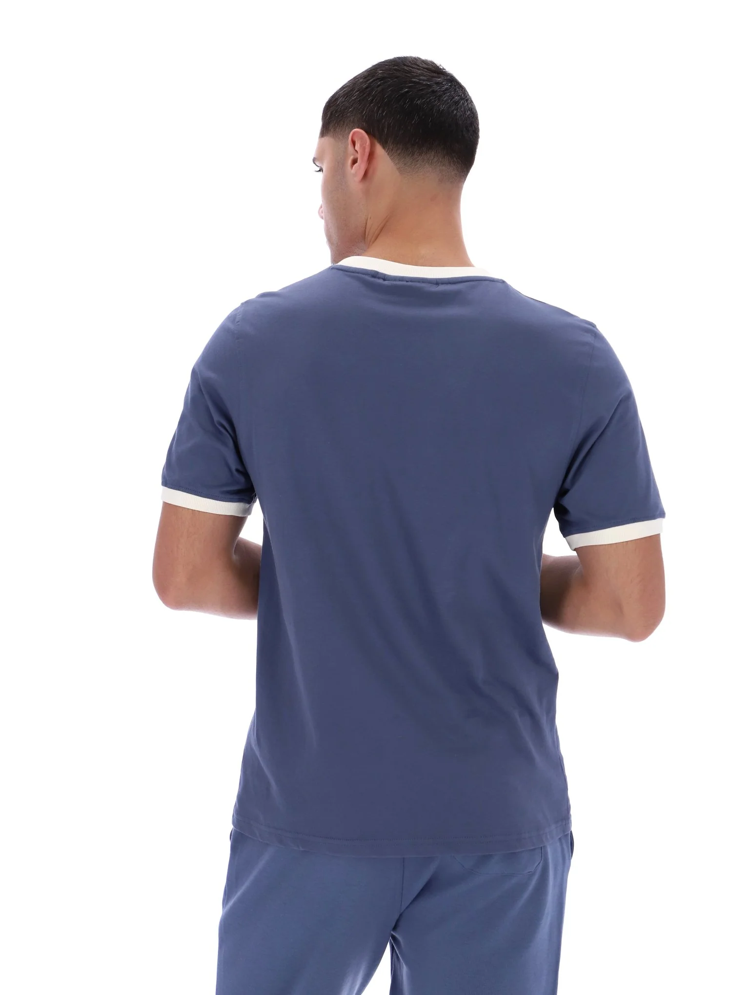 Vintage Indigo Marconi Essential Ringer T-Shirt - Image 8