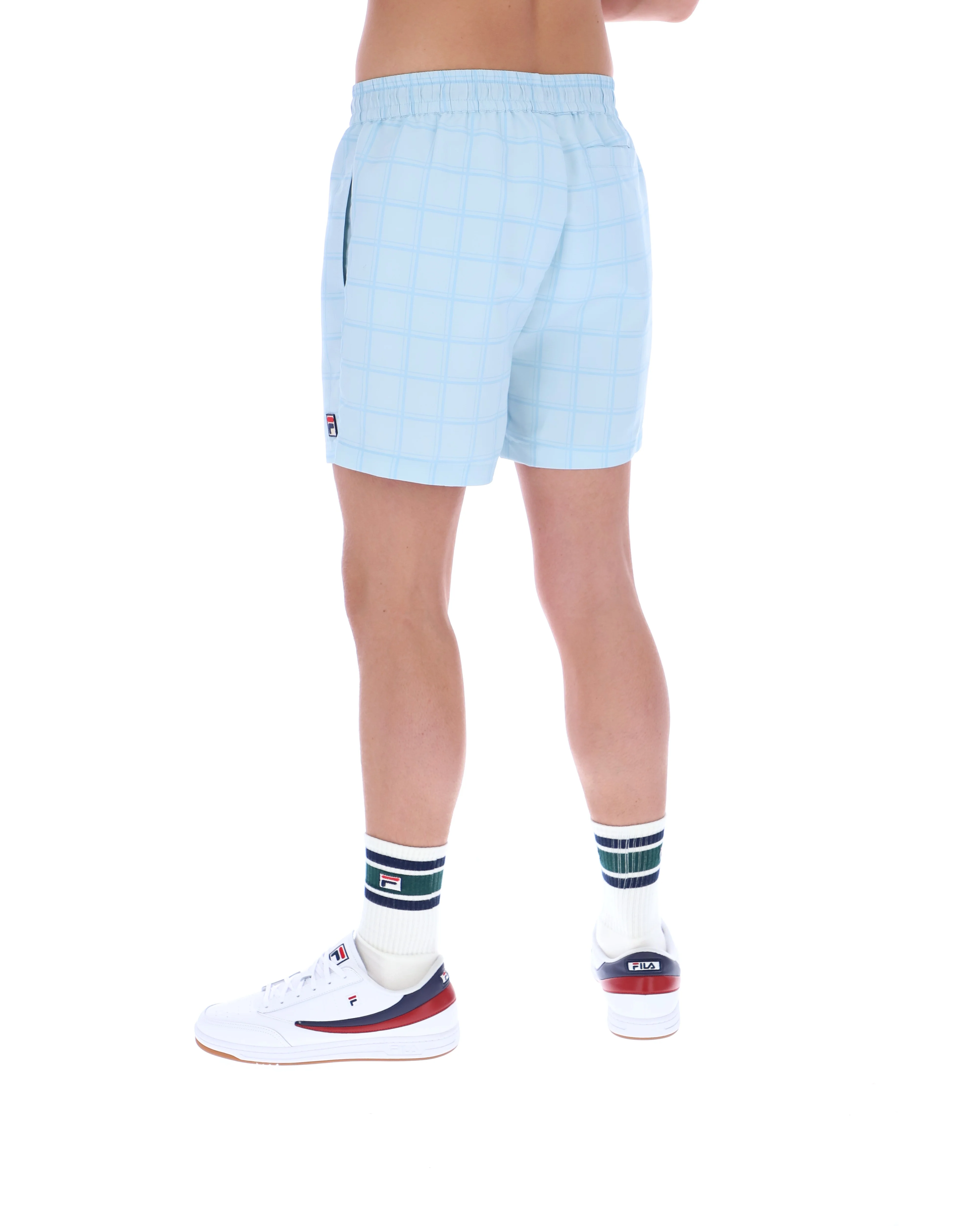 Skyway Mariano Tonal Check Swim Shorts - Image 5