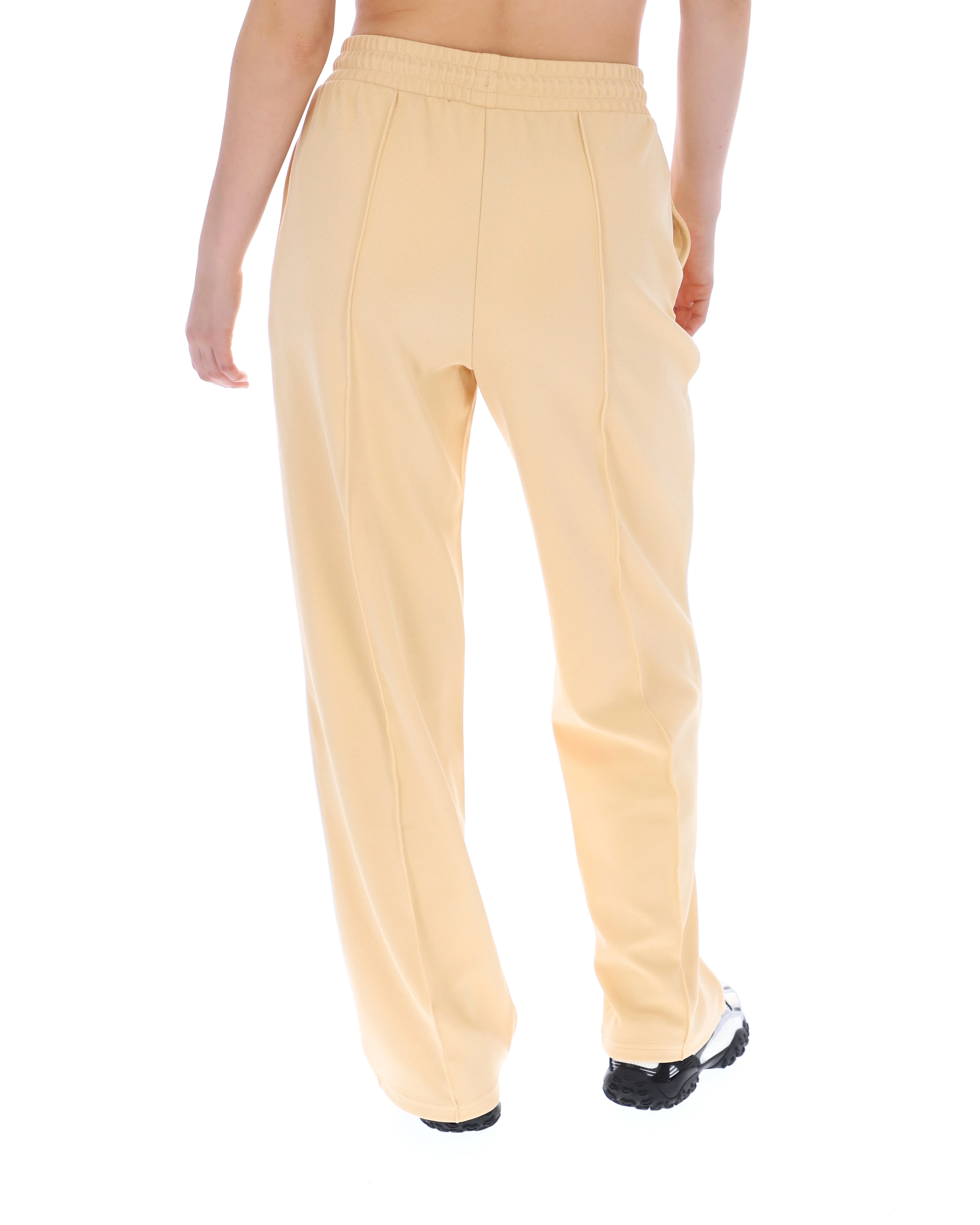 Classic Beige Marina Wide-Leg Trackpant - Image 7