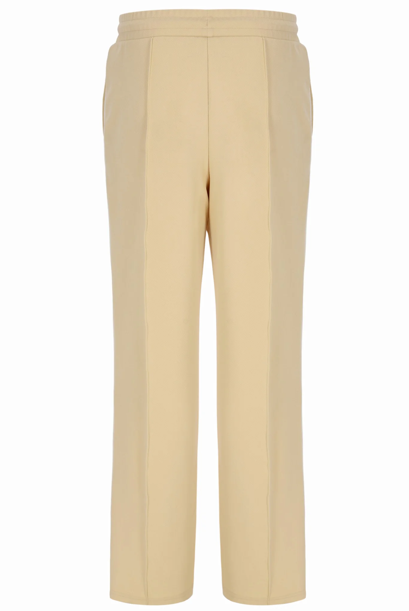 Classic Beige Marina Wide-Leg Trackpant - Image 8