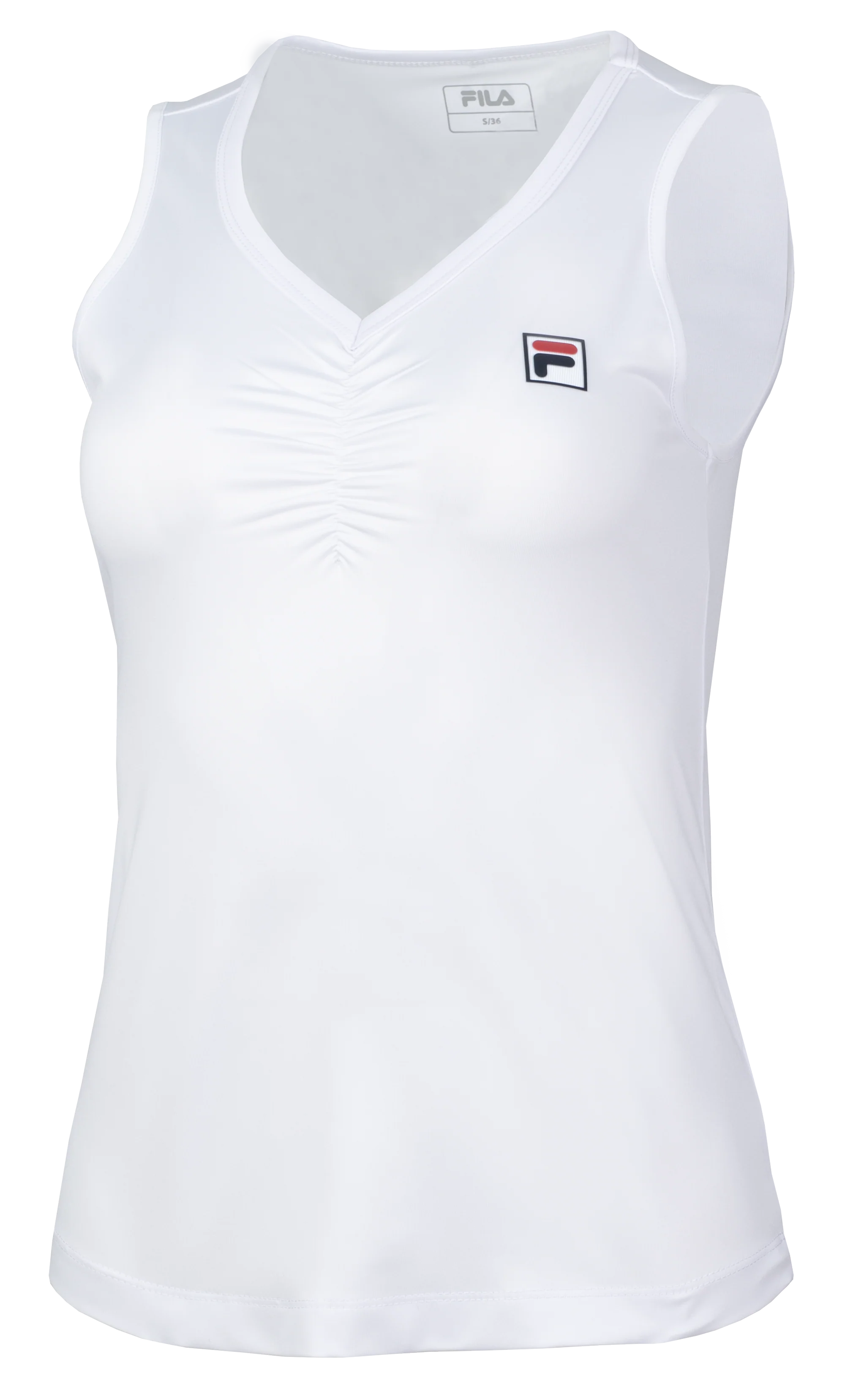 White Marleen Tennis Tank Top
