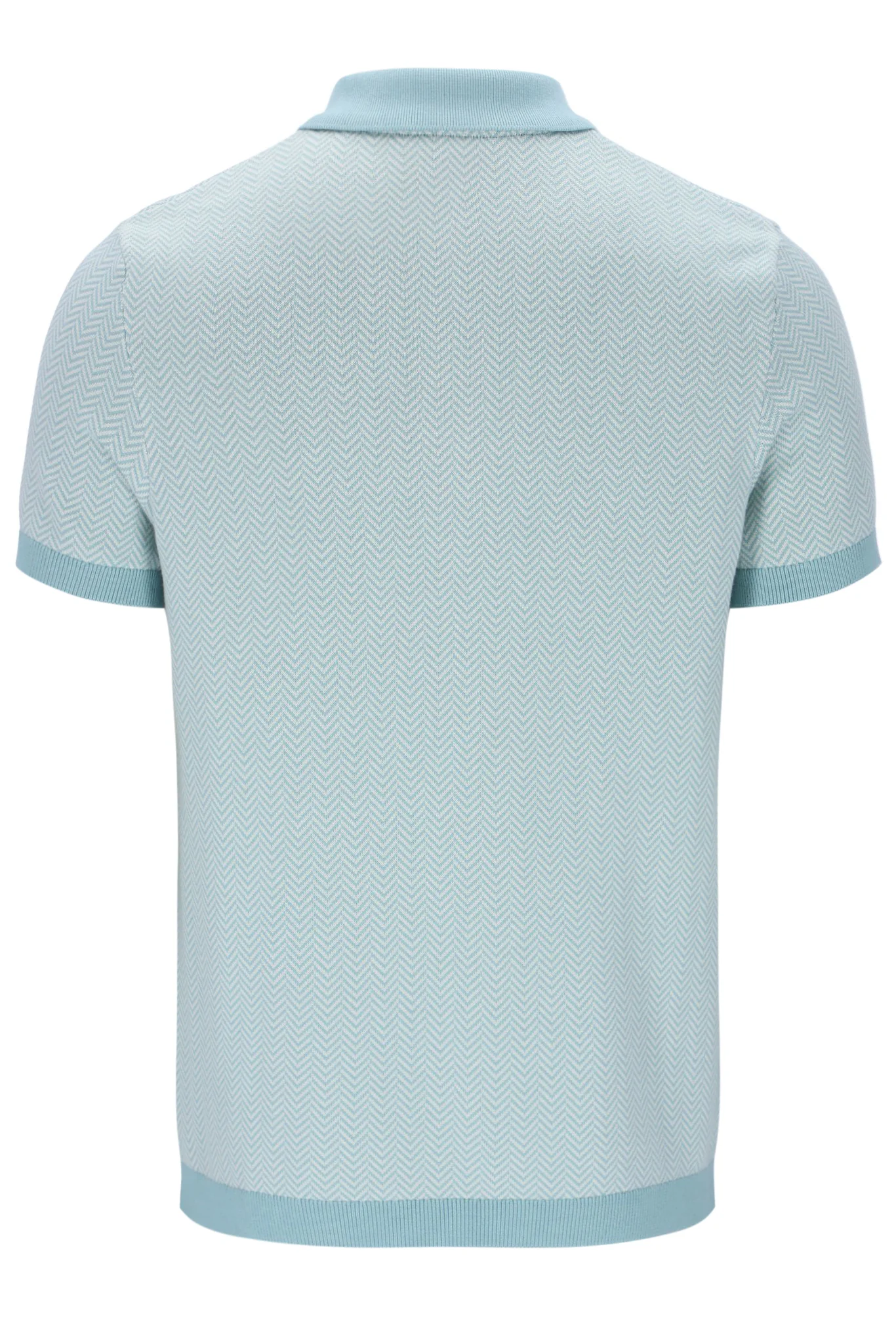 Sterling Blue Marty Zip Polo - Image 9