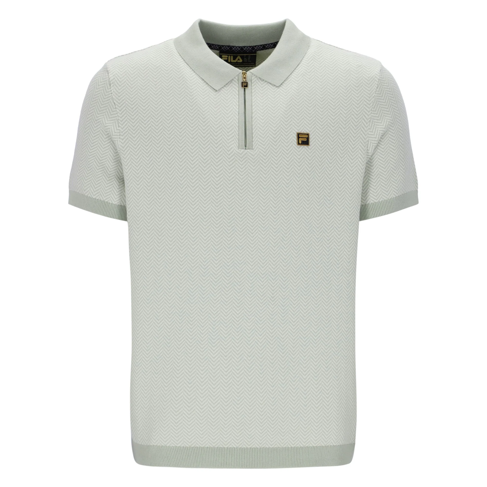 Sea Foam Marty Zip Polo - Image 2