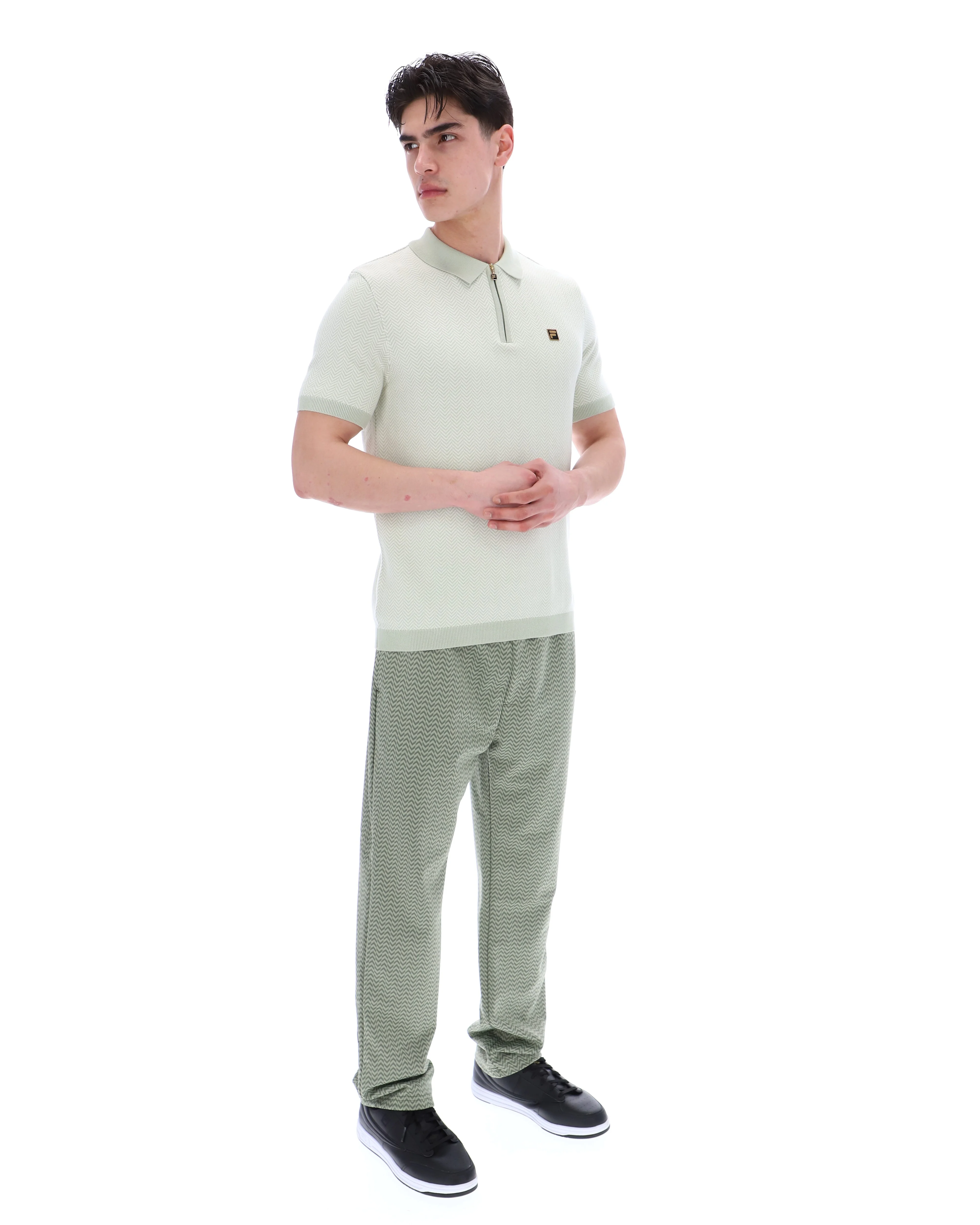 Sea Foam Marty Zip Polo - Image 7