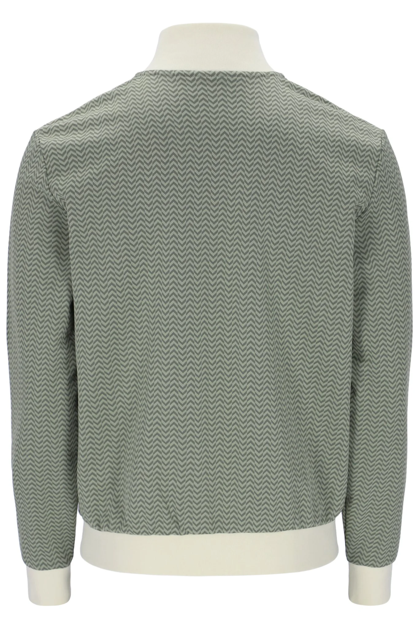Sea Foam Mathers Herringbone Track Top - Image 9