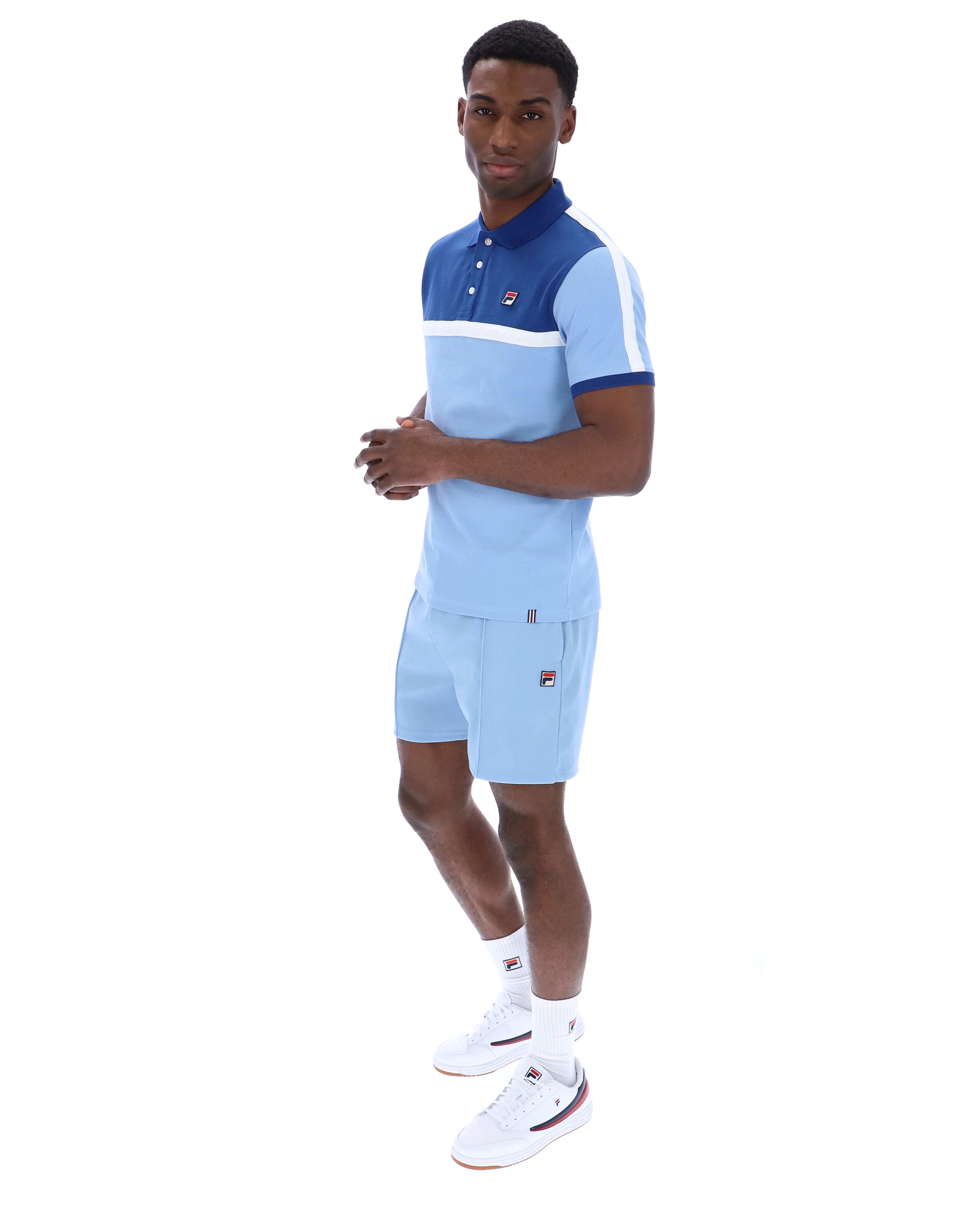 Frozen Fjord Mattia Contrast Panel Polo Shirt - Image 3
