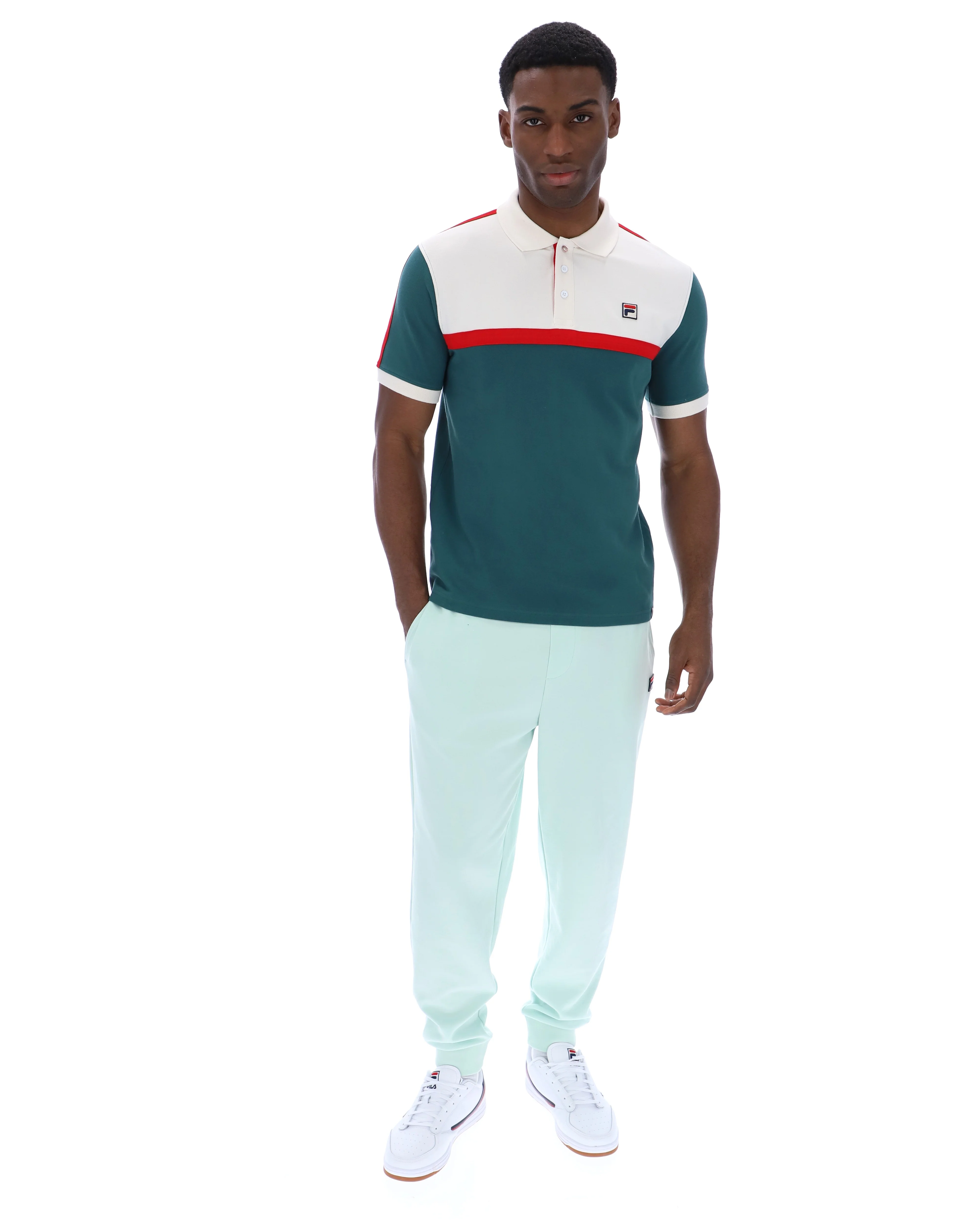 Mediterranea Mattia Contrast Panel Polo Shirt - Image 6