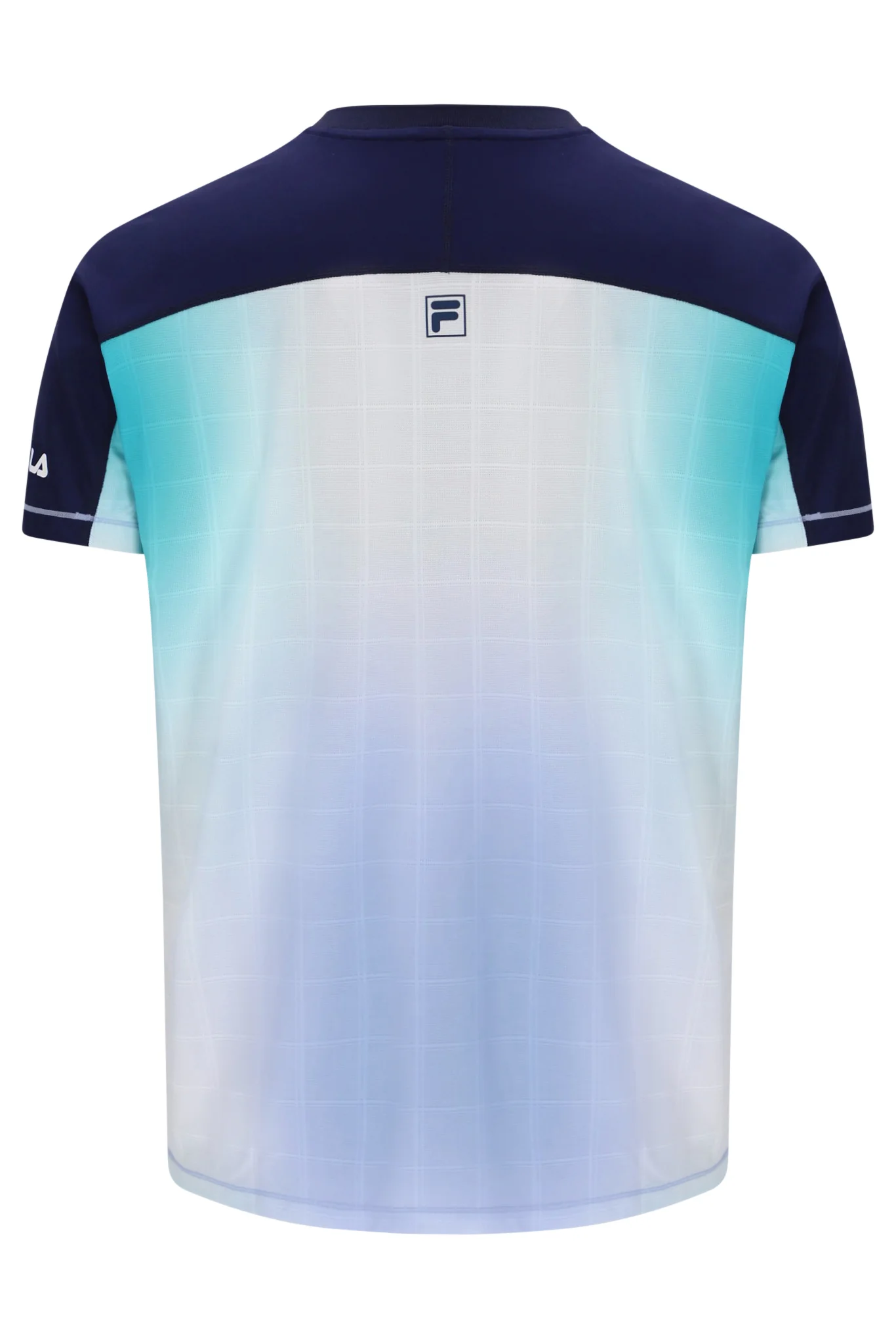Blue Men’s Henry Neck Tennis T-Shirt - Image 2