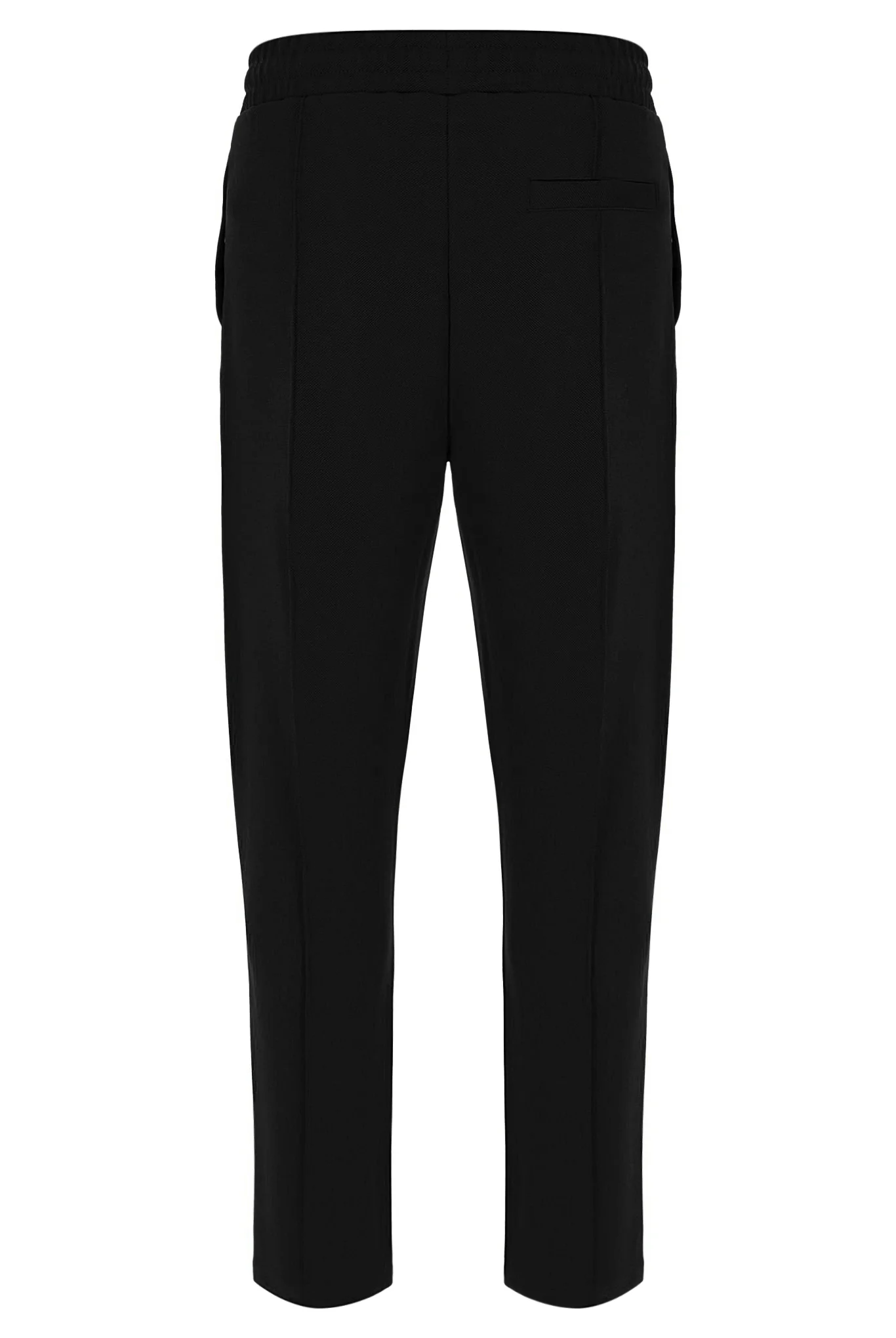 Black Molveno Pin Tuck Slim Leg Pants - Image 7
