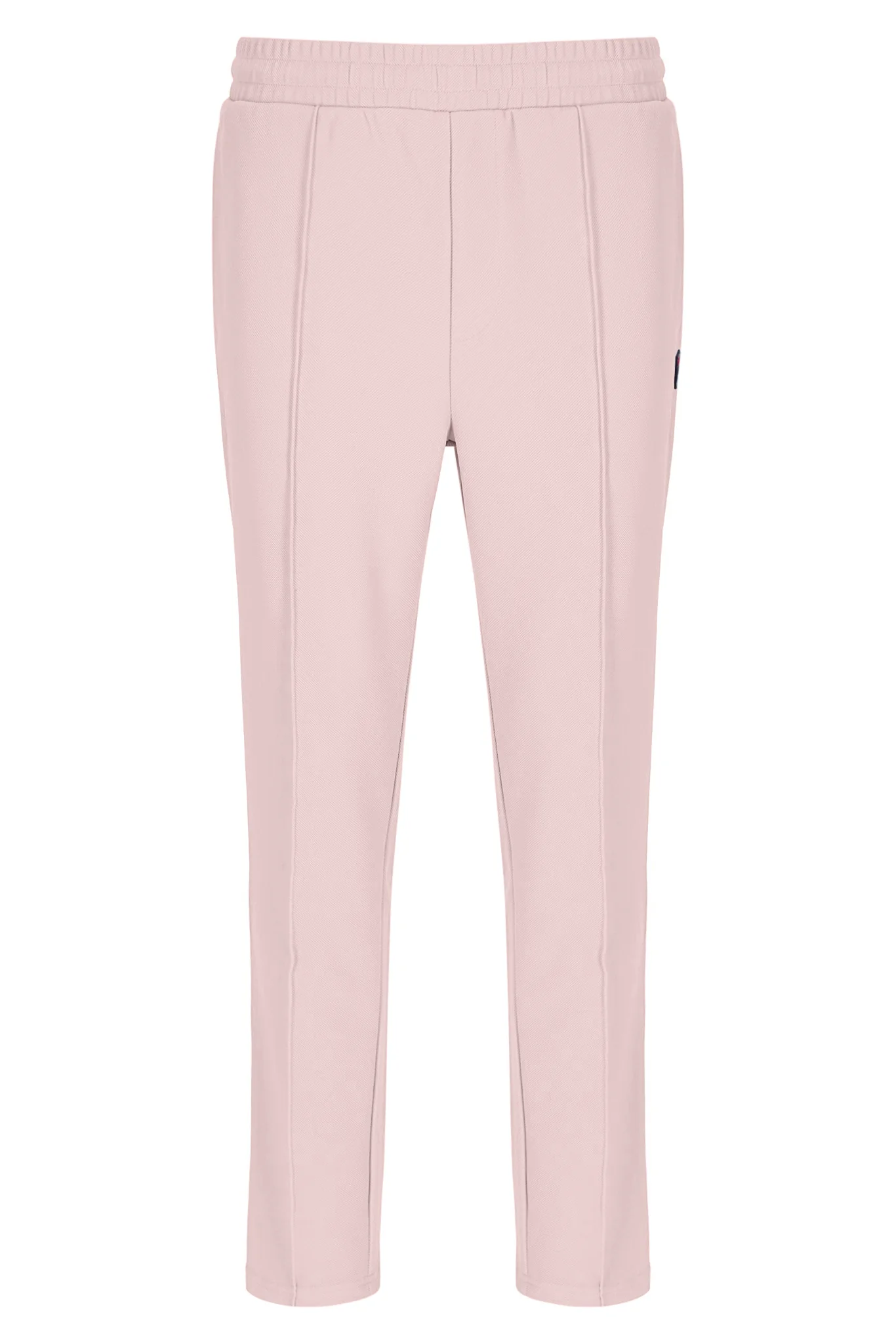 Pale Pink Molveno Pin Tuck Slim Leg Pants - Image 2