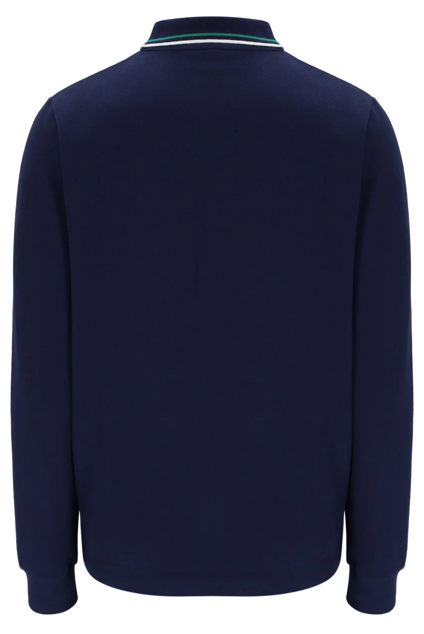 Fila Navy Monte Tipped Collar Long Sleeve Polo - Image 9