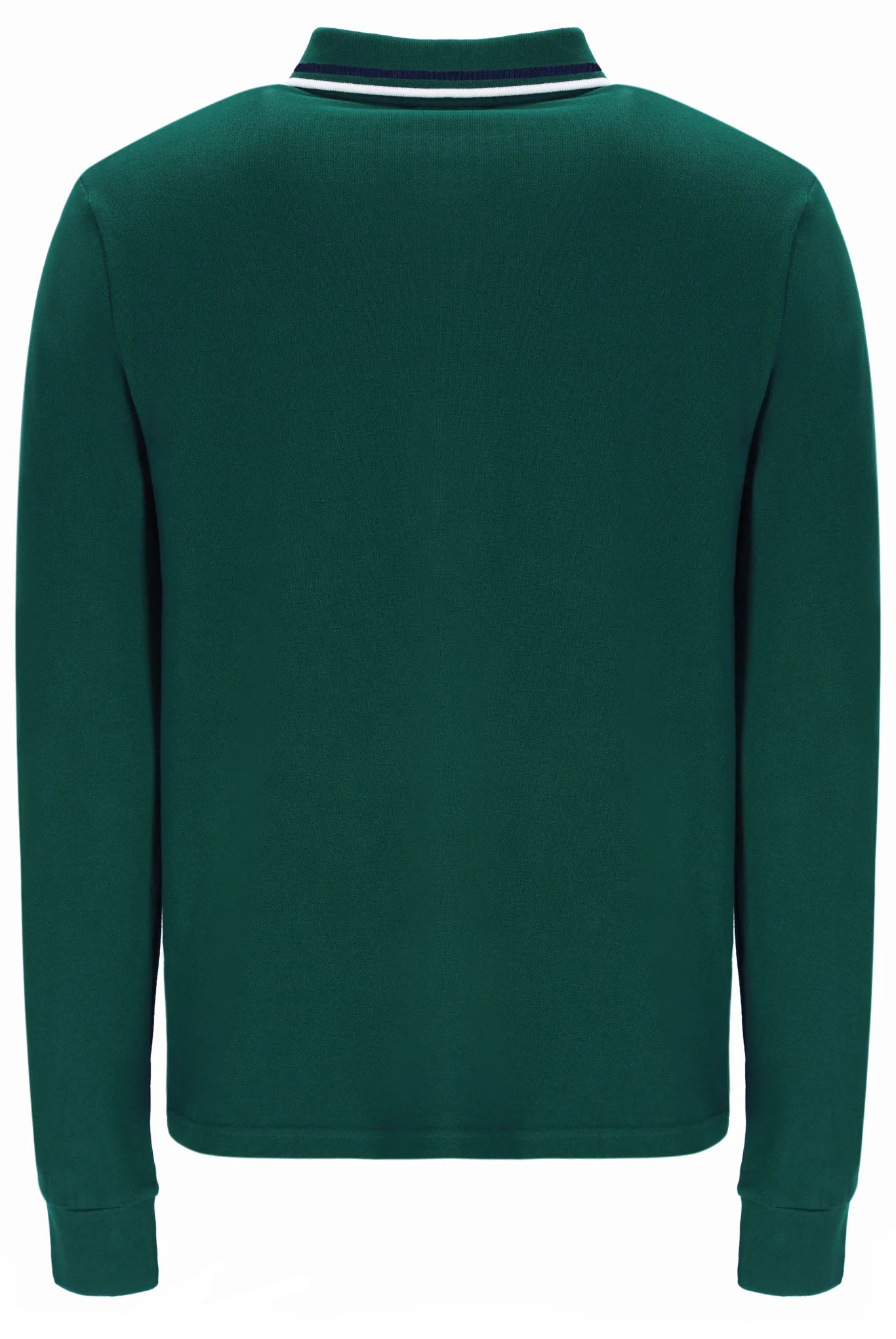 Rain Forest Monte Tipped Collar Long Sleeve Polo - Image 8