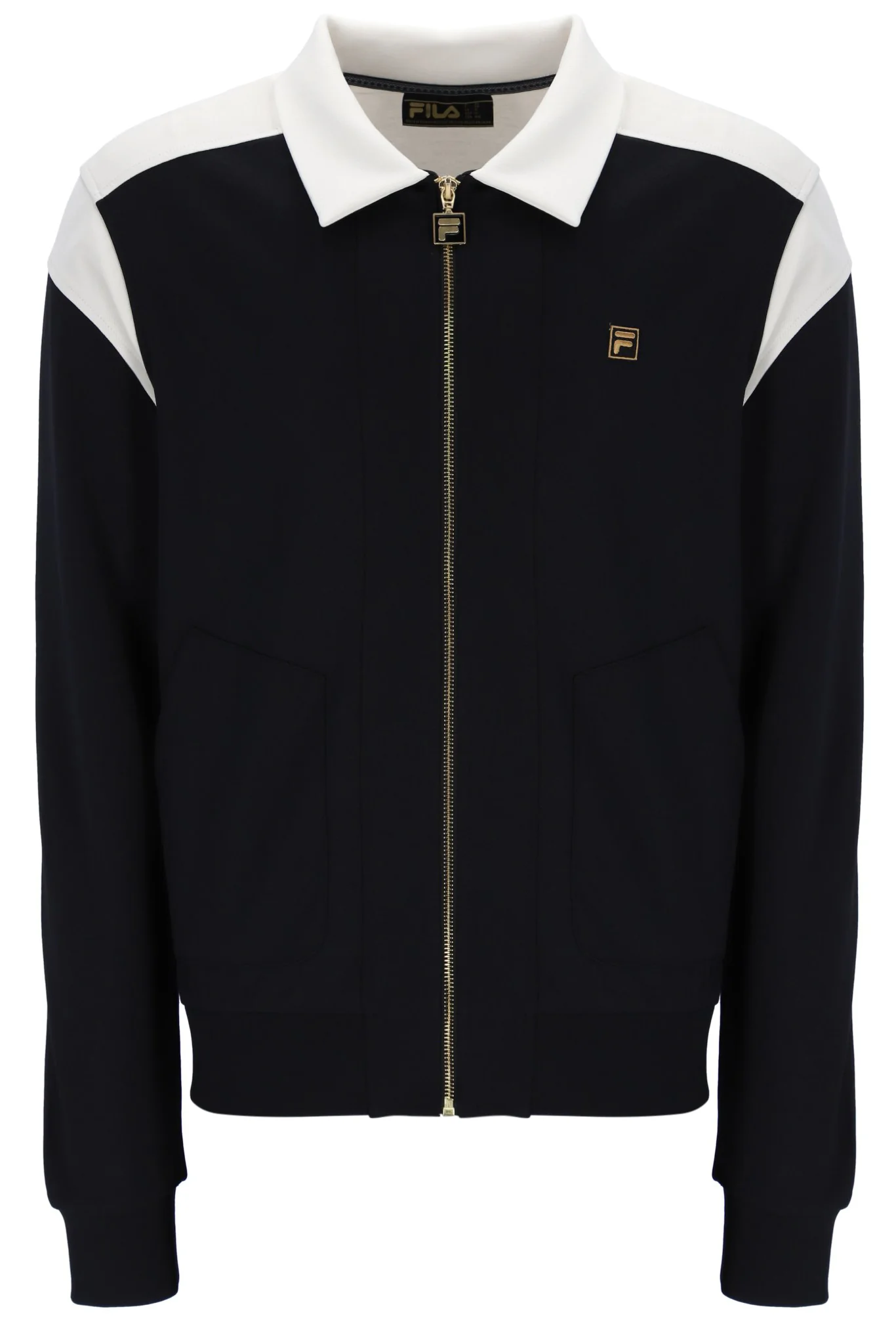 Black Morton Full Zip Jacket with Contrast Panels - Image 8