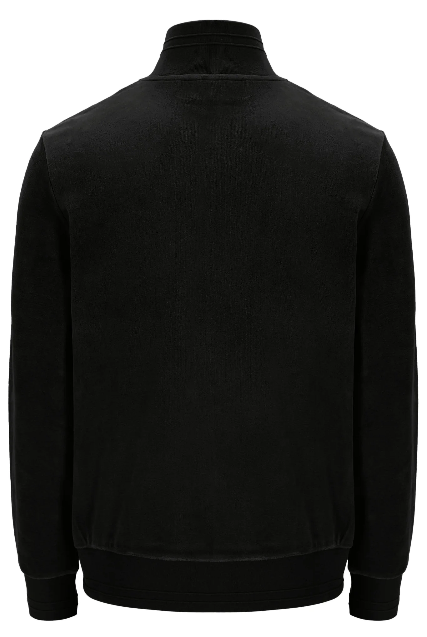 Black Nero Velour Track Top - Image 9