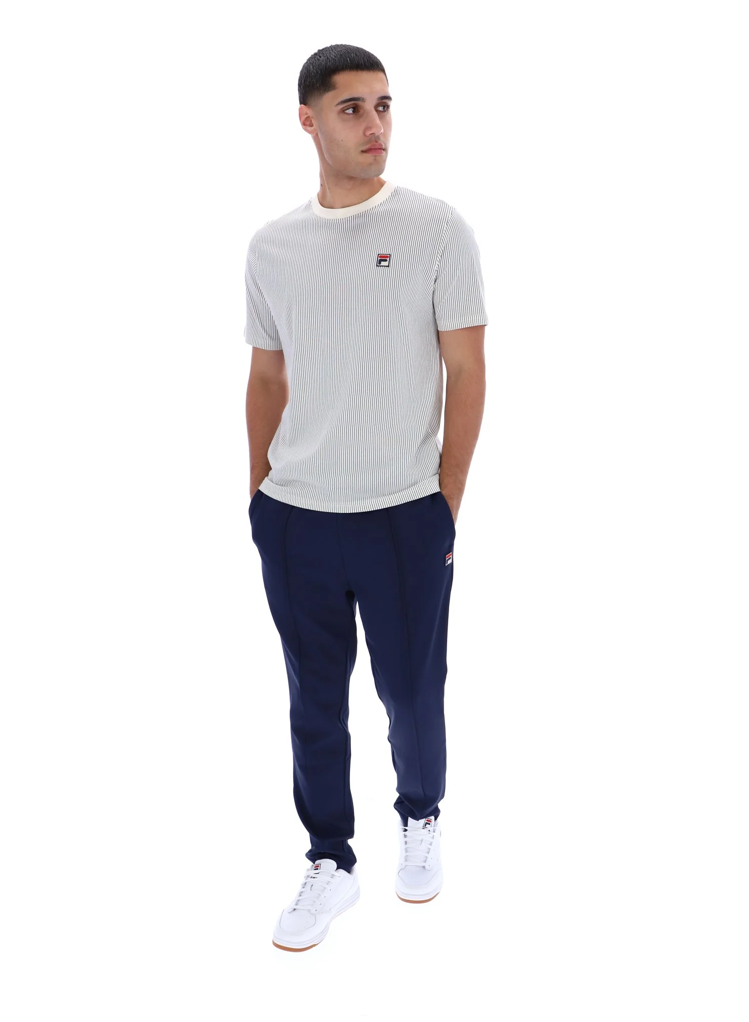 Gardenia Nilo Printed Pinstripe T-Shirt - Image 3