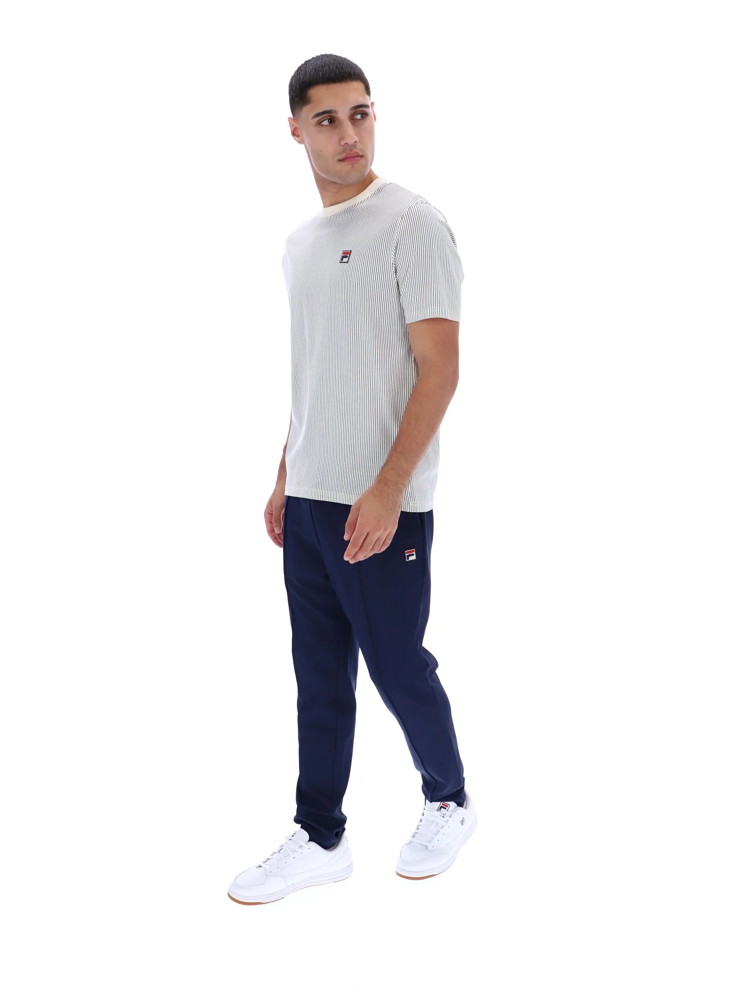 Gardenia Nilo Printed Pinstripe T-Shirt - Image 4