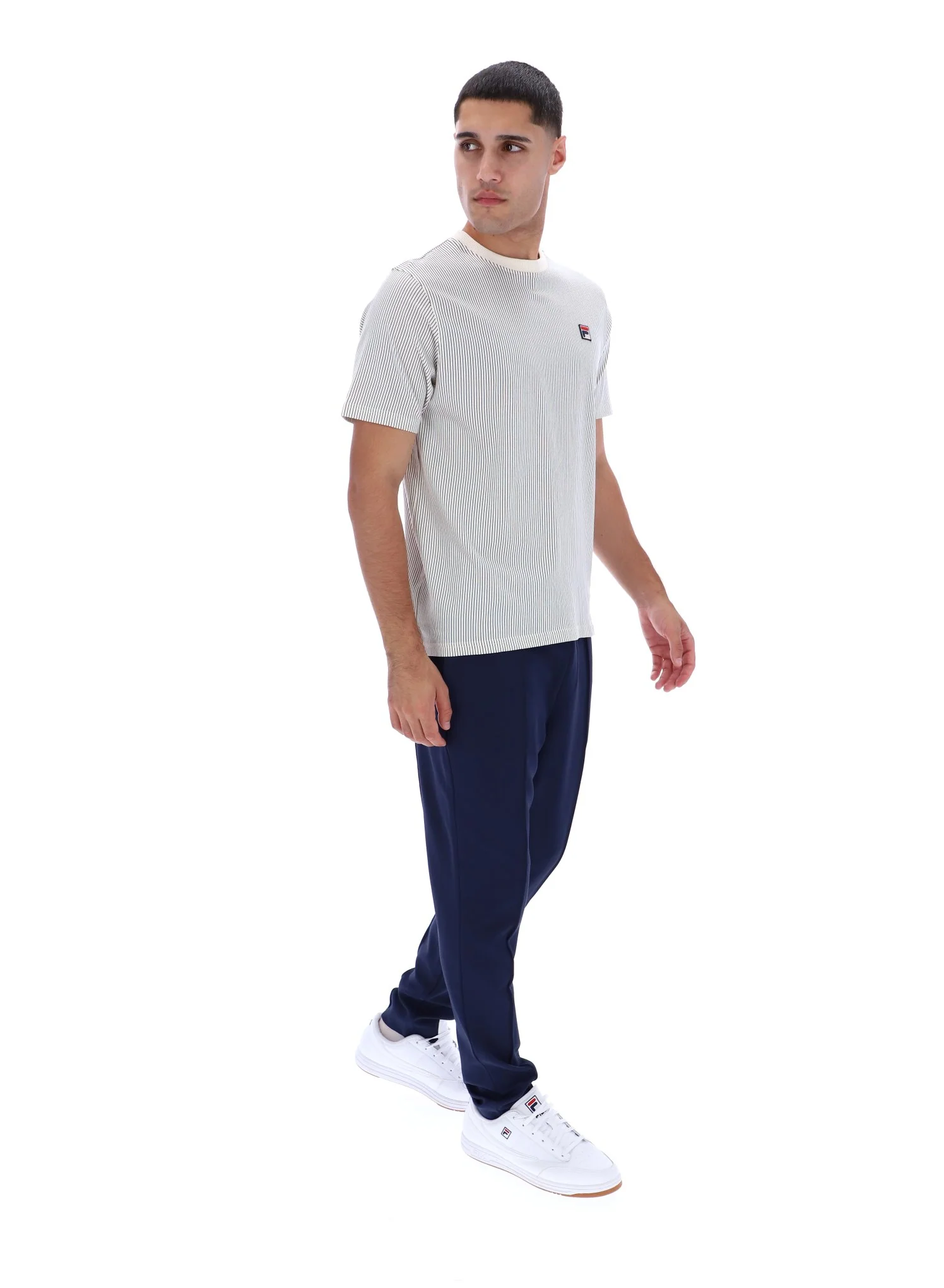 Gardenia Nilo Printed Pinstripe T-Shirt - Image 5