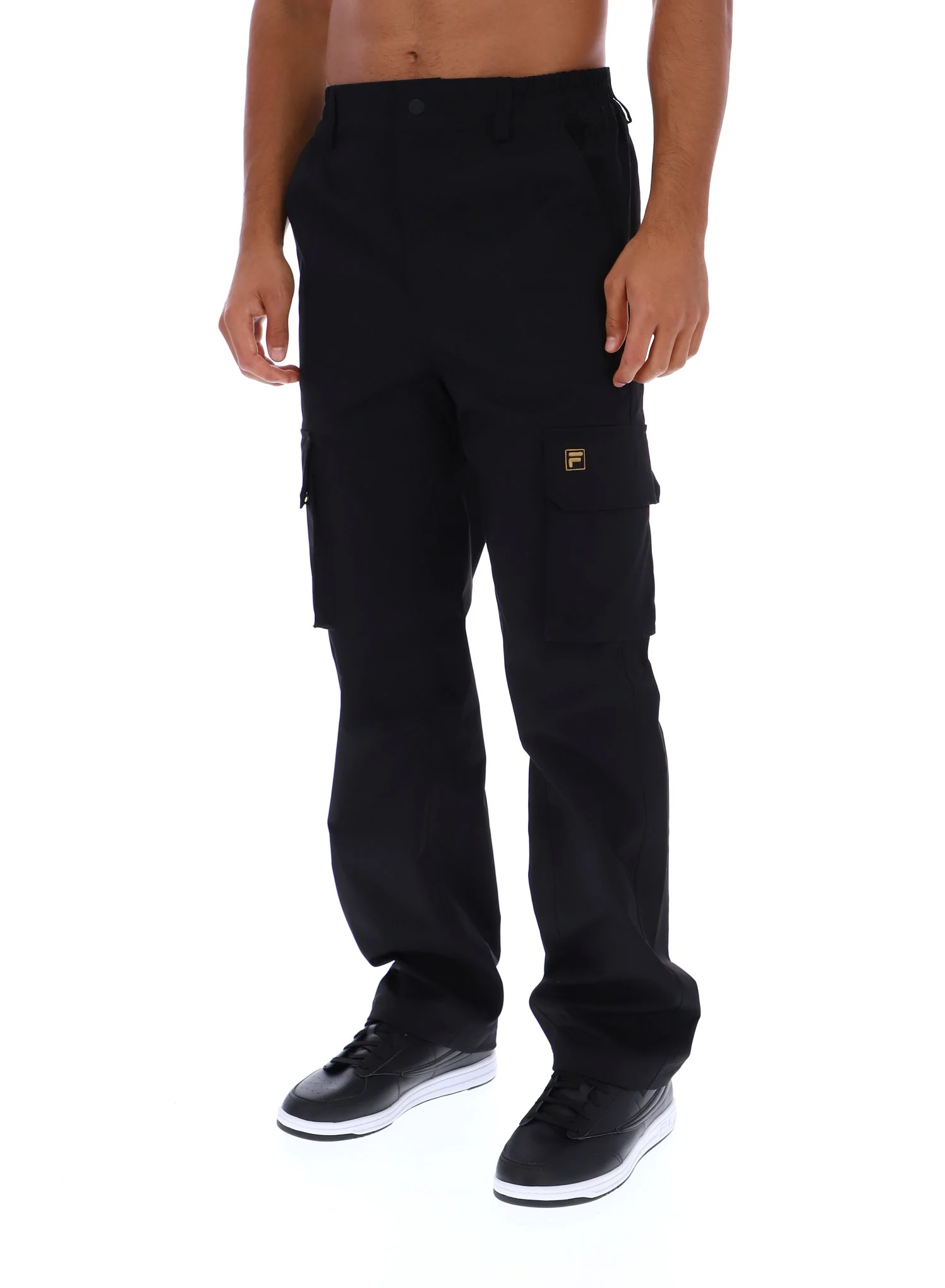 Black Oscar Cargo Pants - Image 2