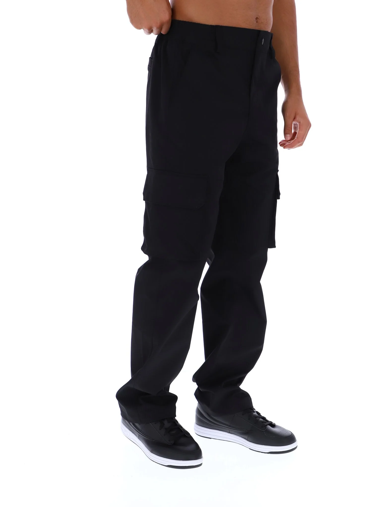 Black Oscar Cargo Pants - Image 3