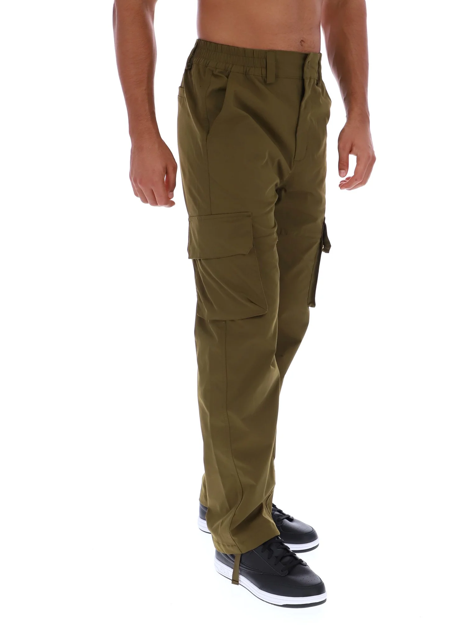 Dark Olive Oscar Cargo Pants - Image 4