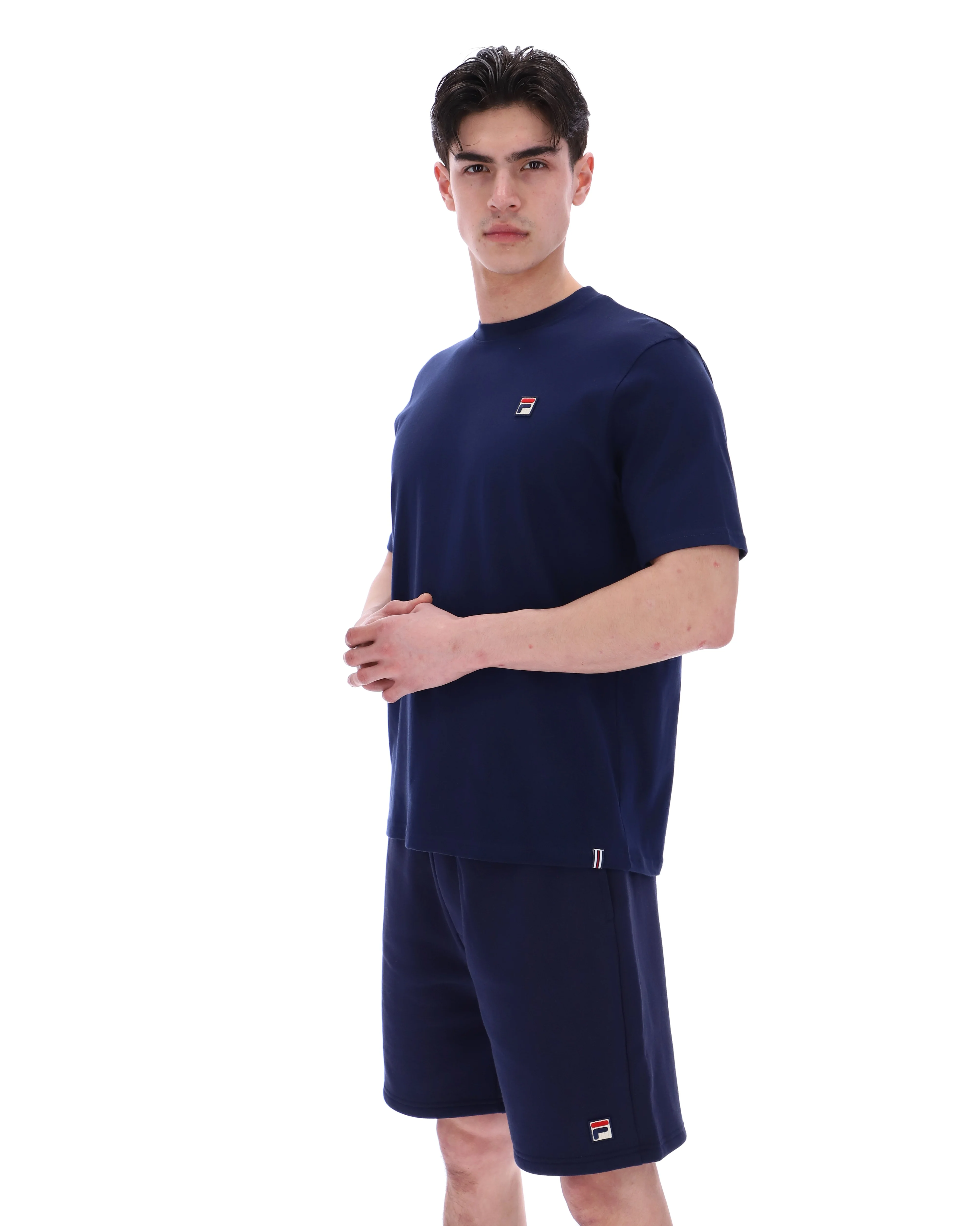 Fila Navy Osvaldo Graphic T-Shirt - Image 3