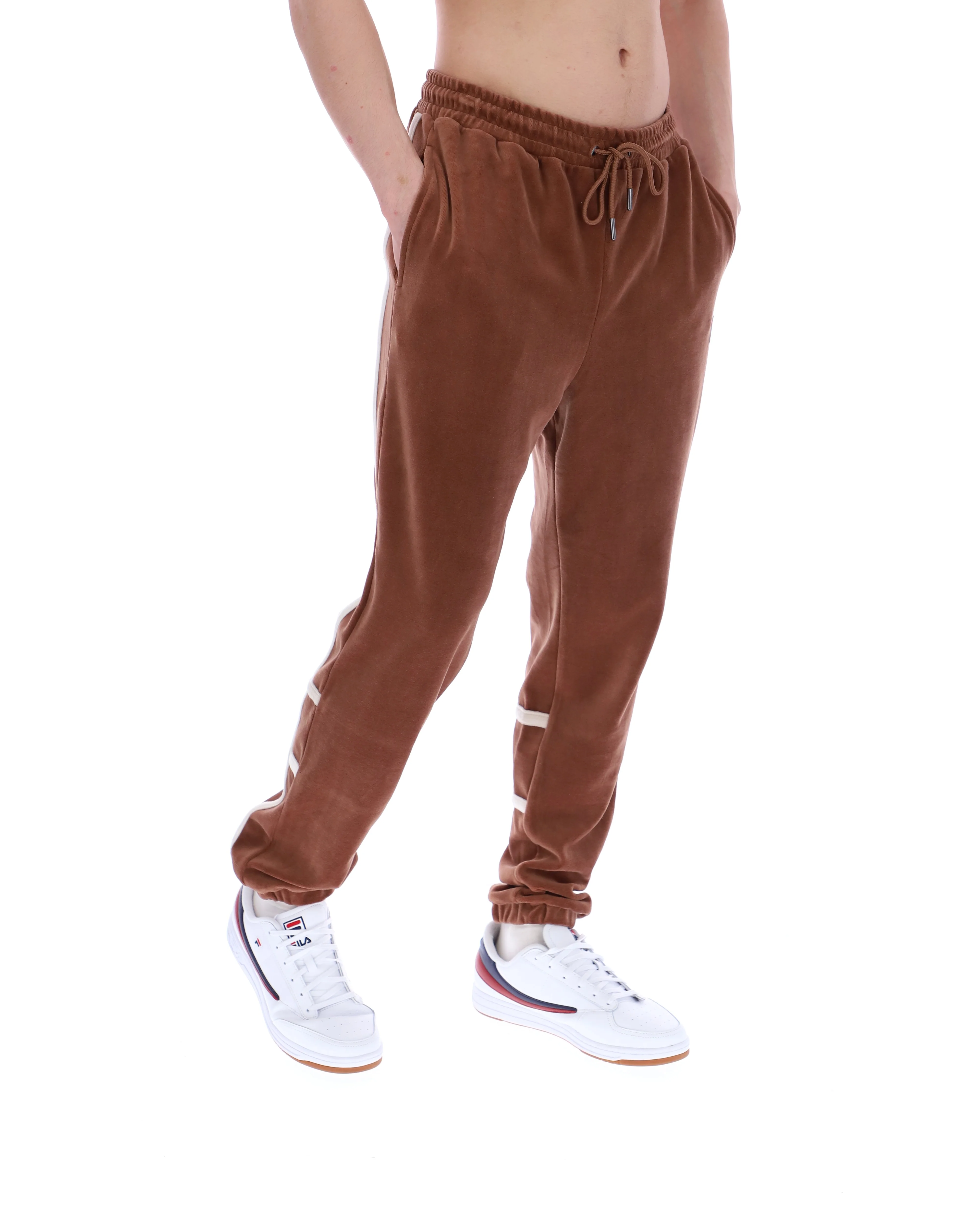 Cappuccino Otello Contrast Panel Track Pants - Image 5