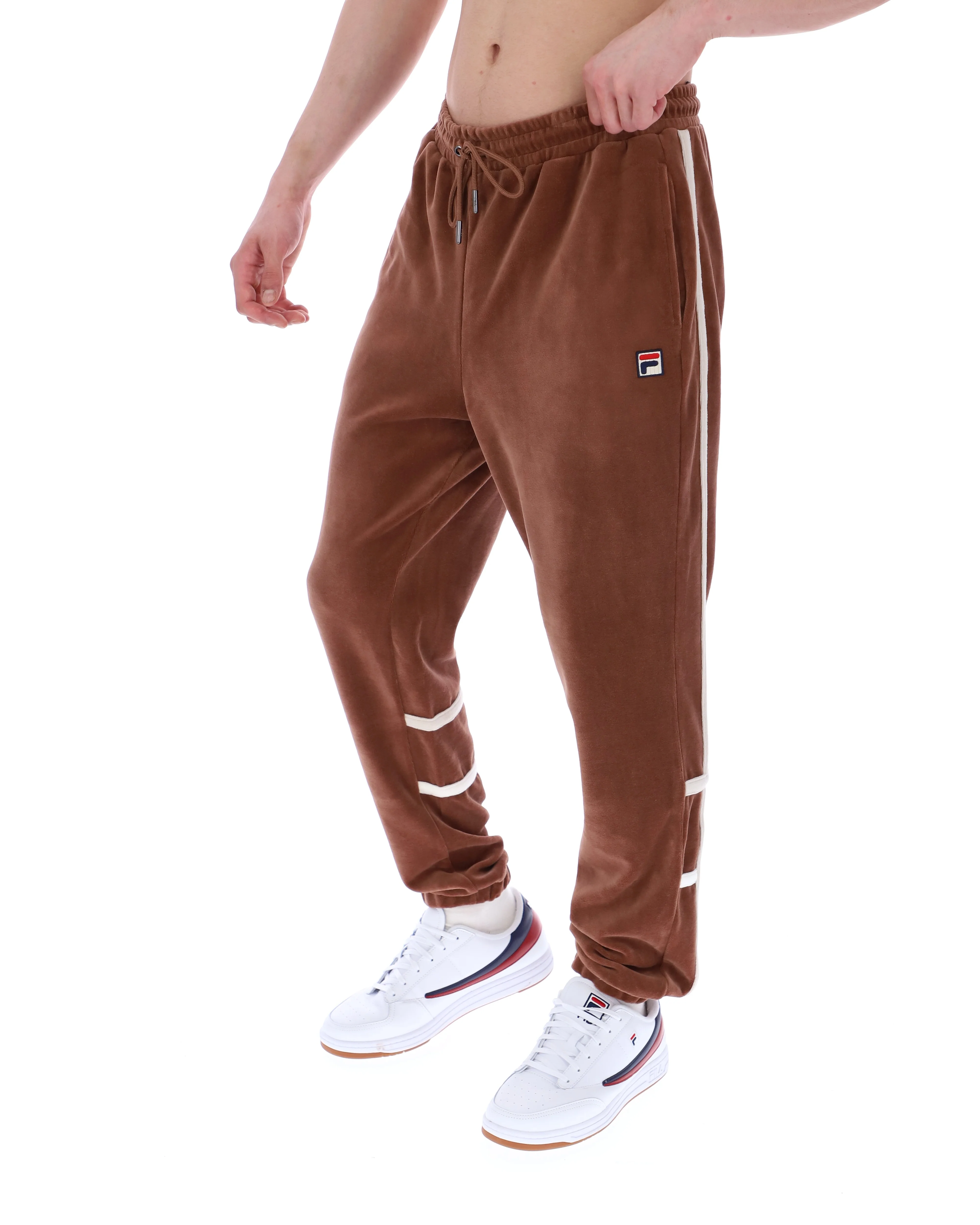 Cappuccino Otello Contrast Panel Track Pants - Image 6