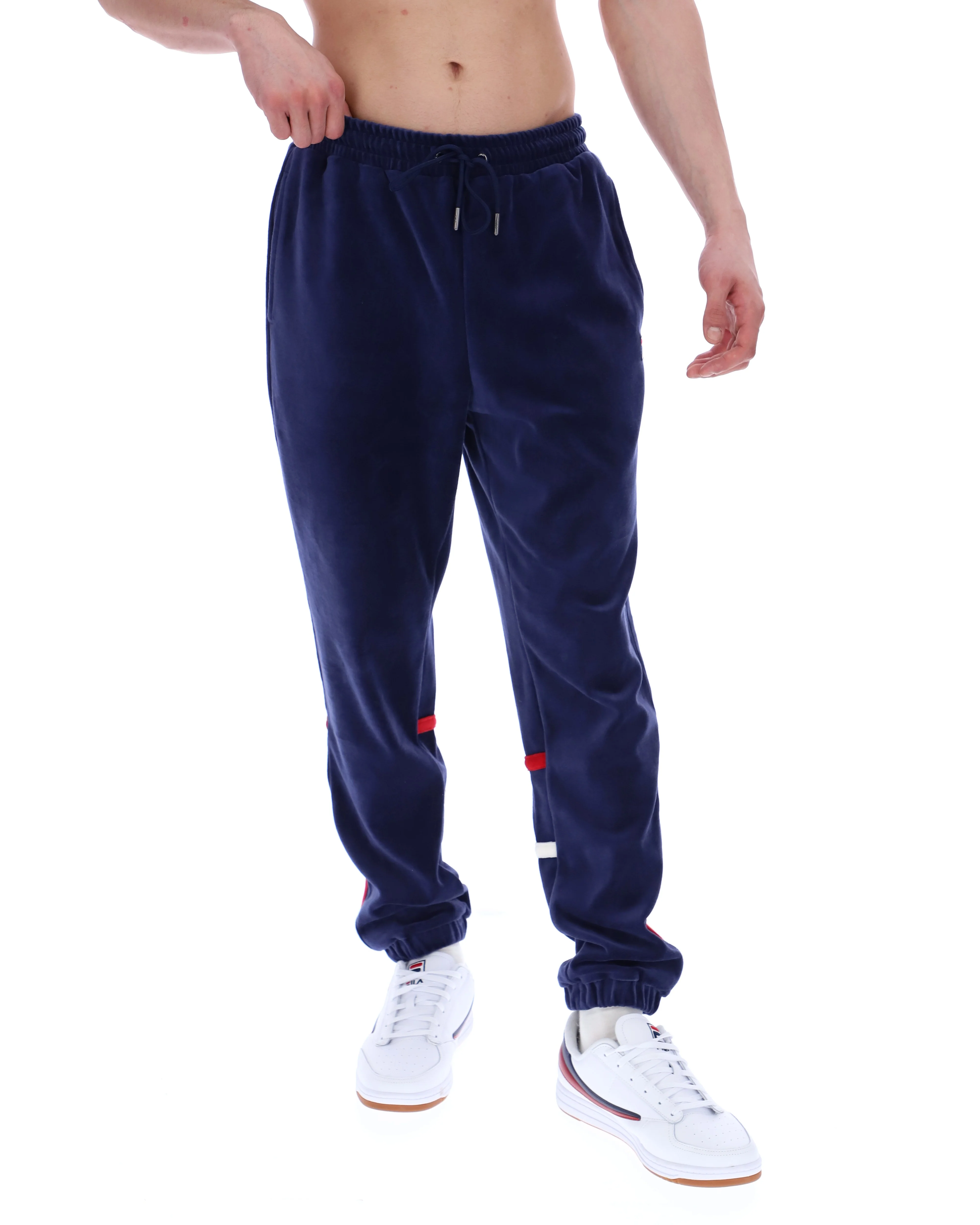 Fila Navy Otello Contrast Panel Track Pants - Image 4