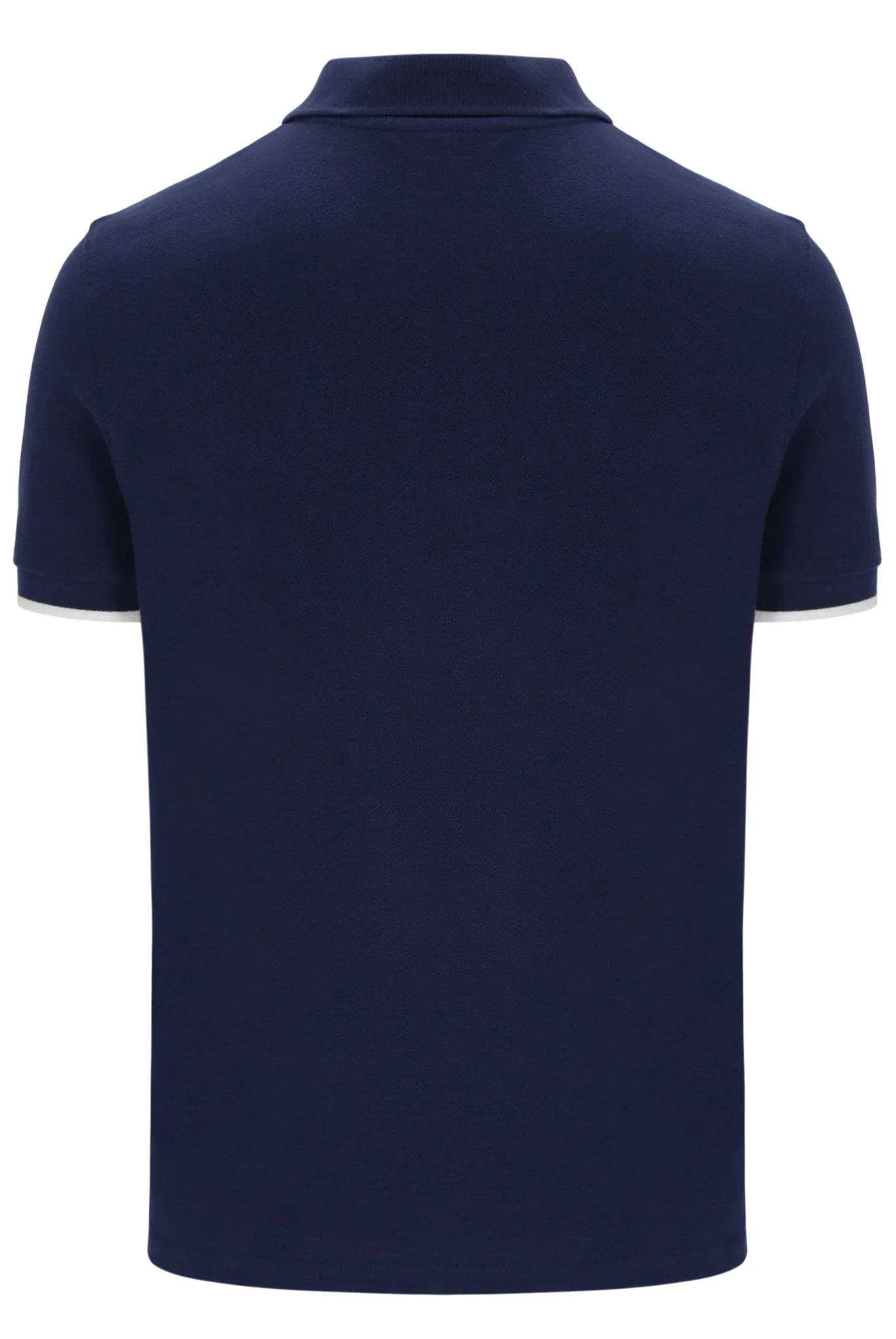Fila Navy Pablo Three-Button Tipped Rib Polo Shirt - Image 8