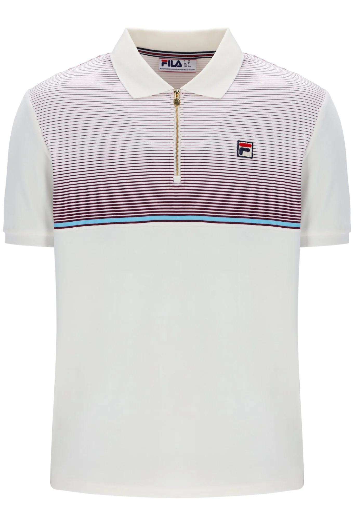 Gardenia Paco Zip Up Velour Polo - Image 7
