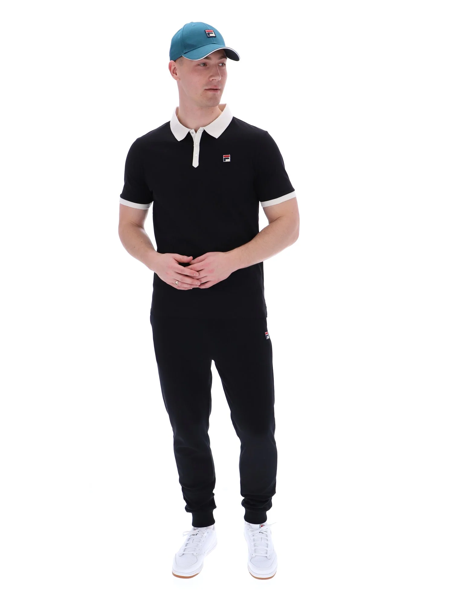 Black Panatta 2 Short Sleeve Polo - Image 4