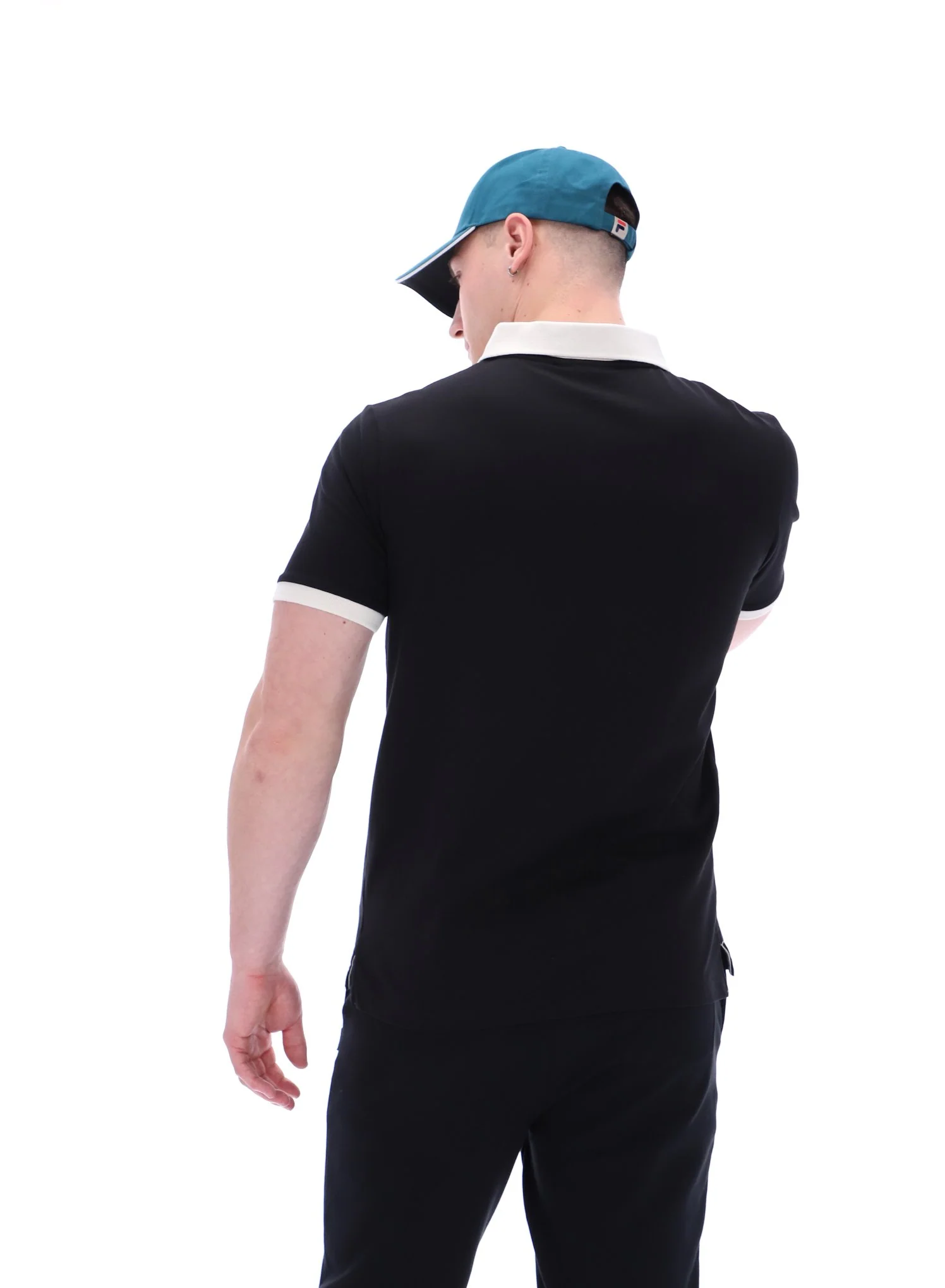 Black Panatta 2 Short Sleeve Polo - Image 5