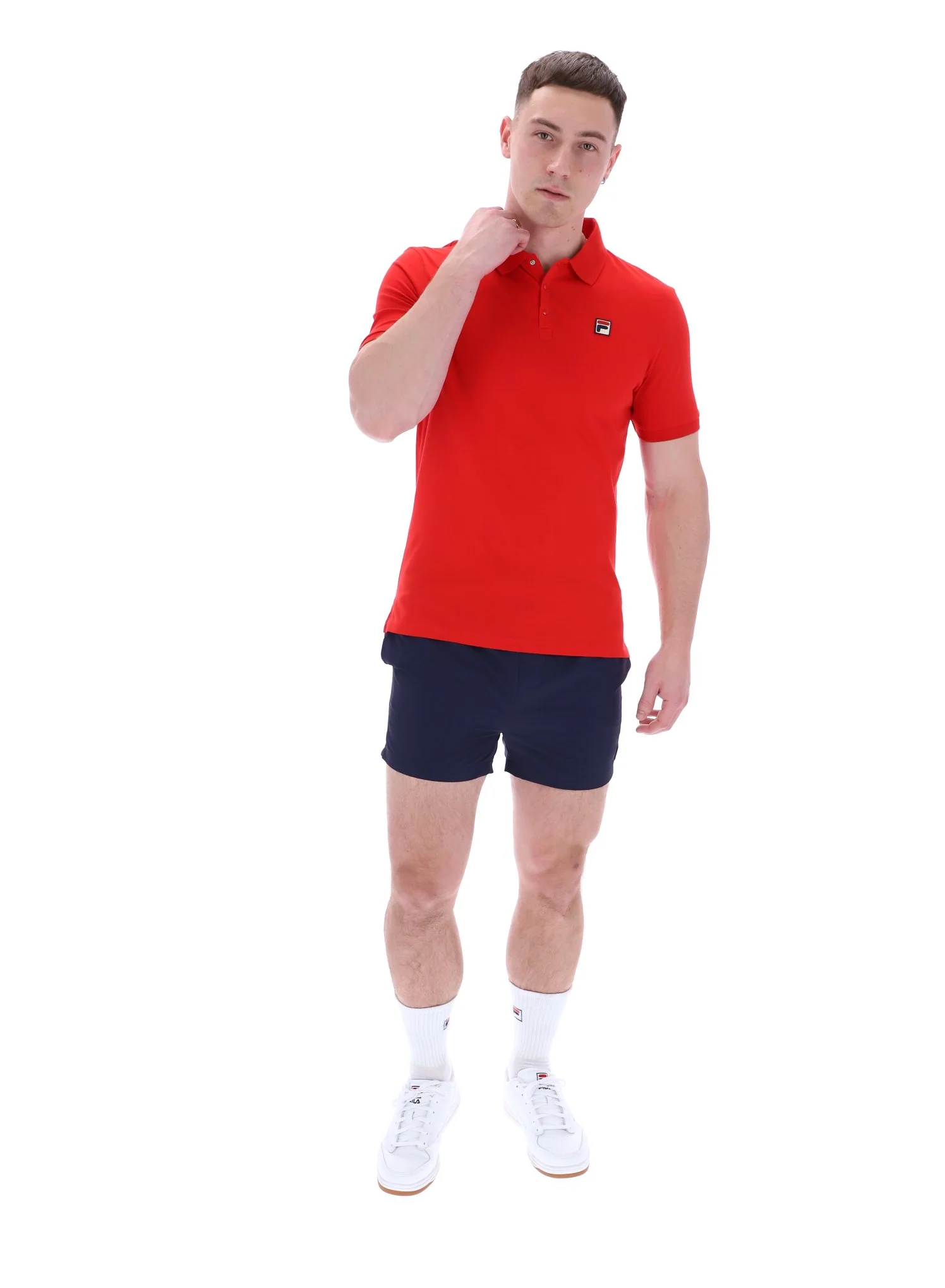 Fila Red Panatta 2 Short Sleeve Polo - Image 4